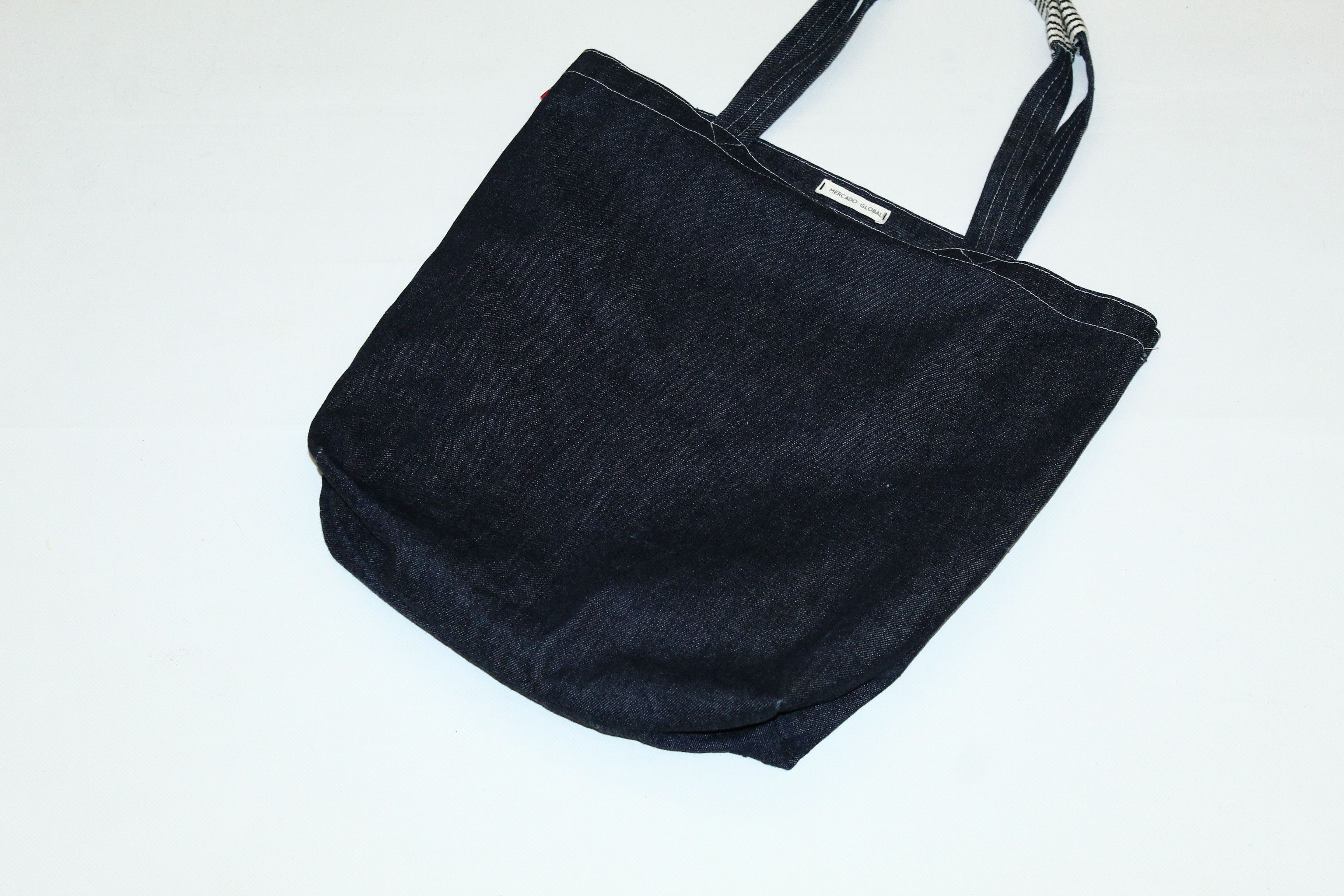 Indigo Levi's x Mercado Global Raw Indigo Denim Tote bag Size ONE SIZE - 9 Thumbnail