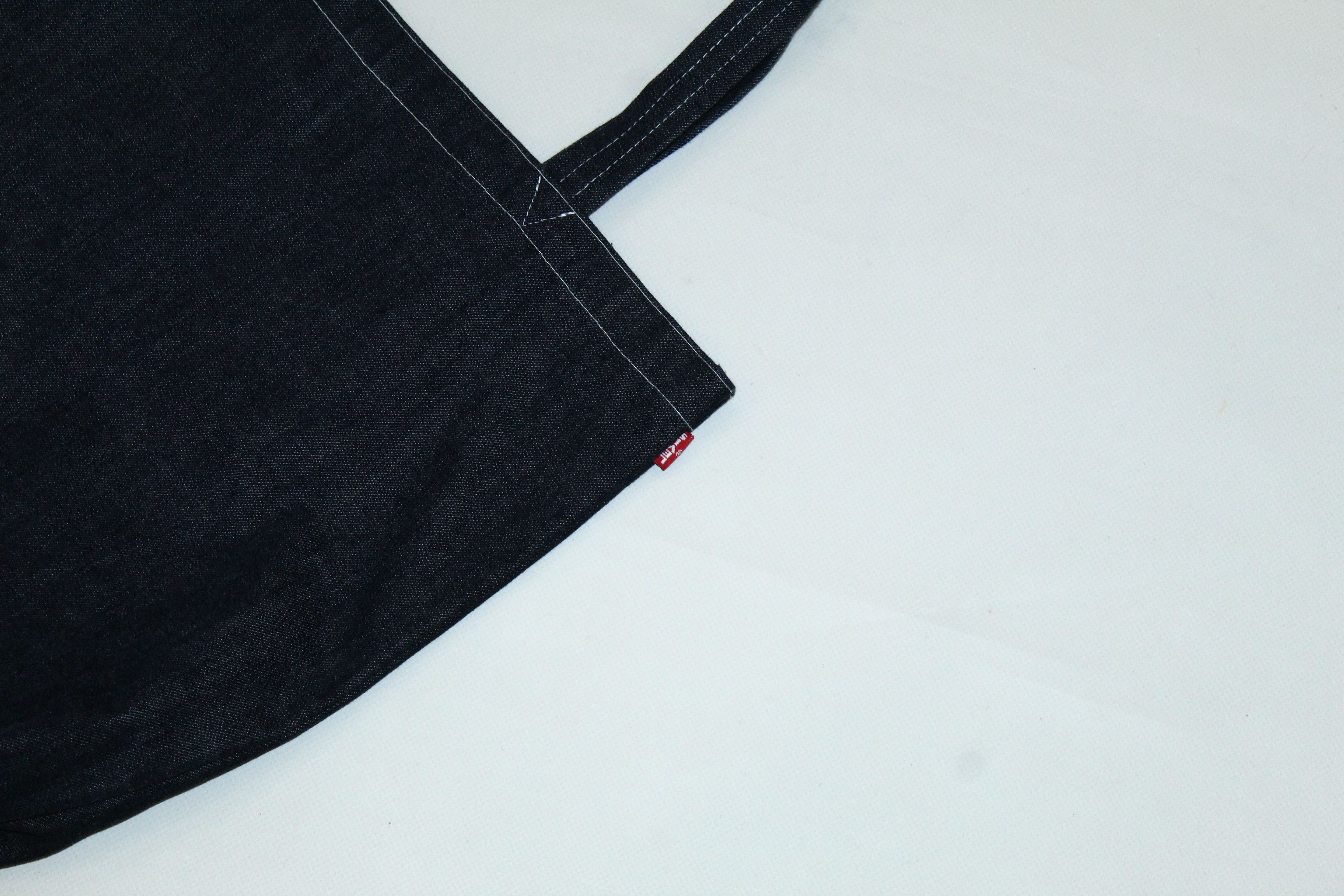 Indigo Levi's x Mercado Global Raw Indigo Denim Tote bag Size ONE SIZE - 5 Thumbnail