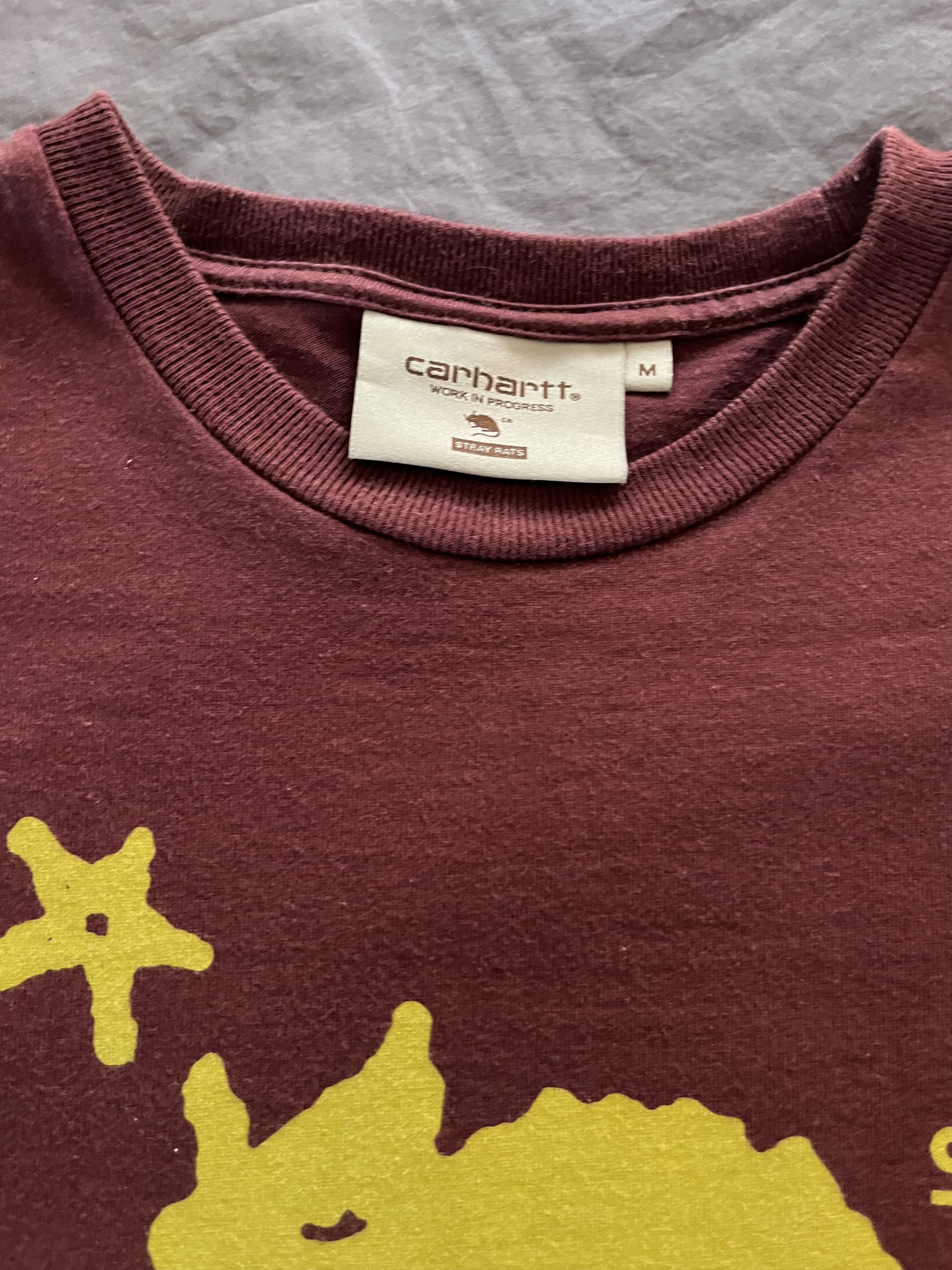 Carhartt Wip Carhartt WIP Stray Rats x Wonky Rat Logo T-Shirt | Grailed