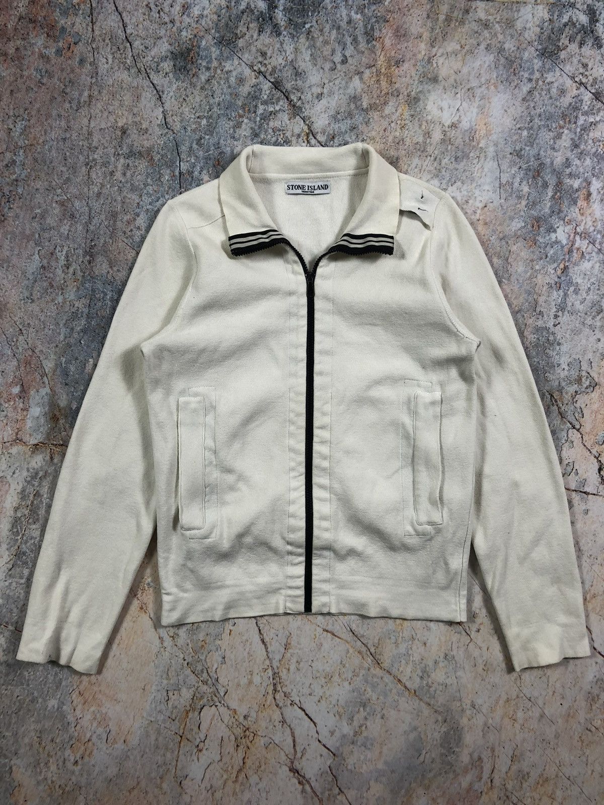 Stone Island × Vintage Stone island sweater Size US S / EU 44-46 / 1 - 2 Thumbnail