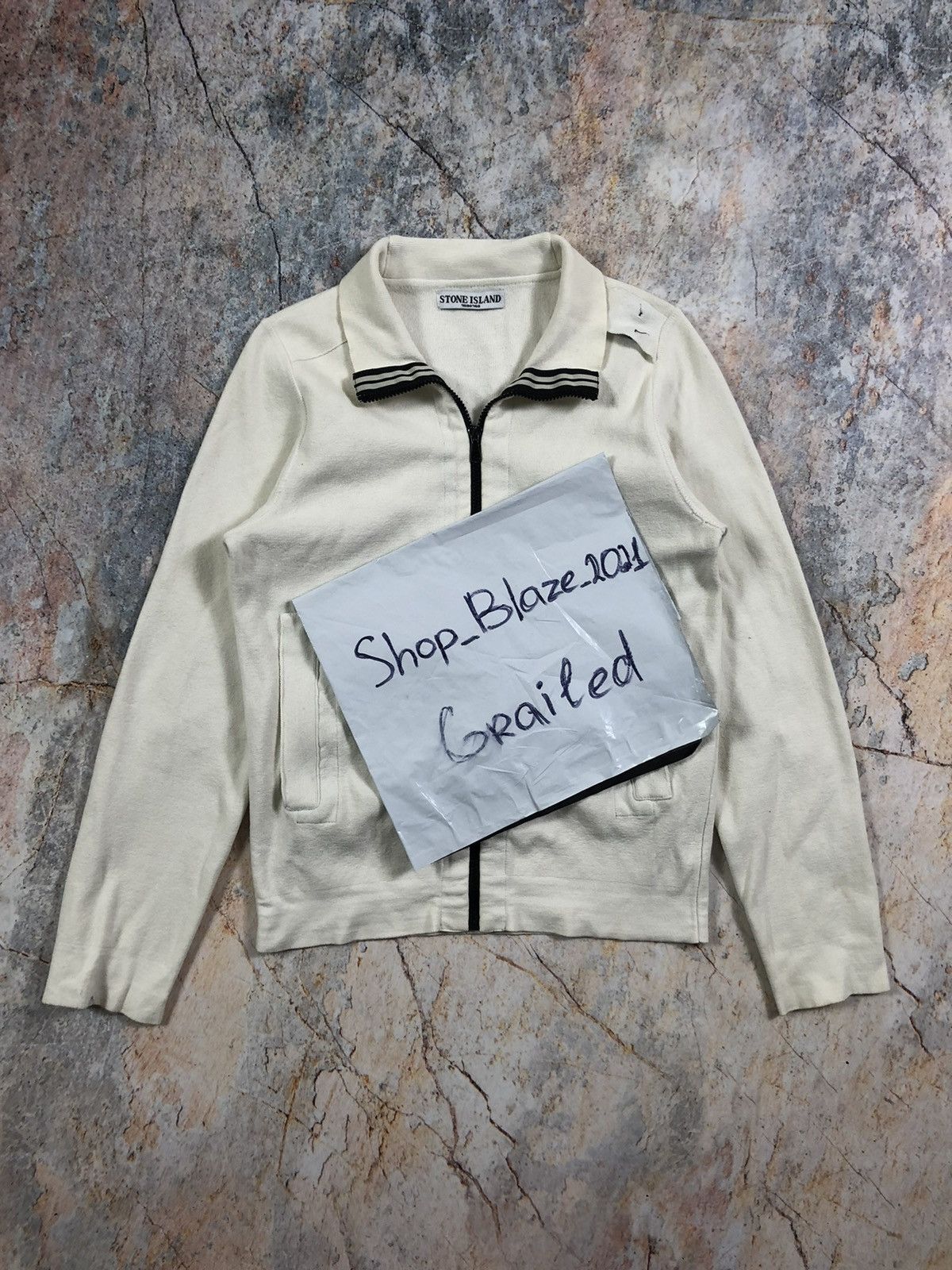 Stone Island × Vintage Stone island sweater Size US S / EU 44-46 / 1 - 3 Thumbnail