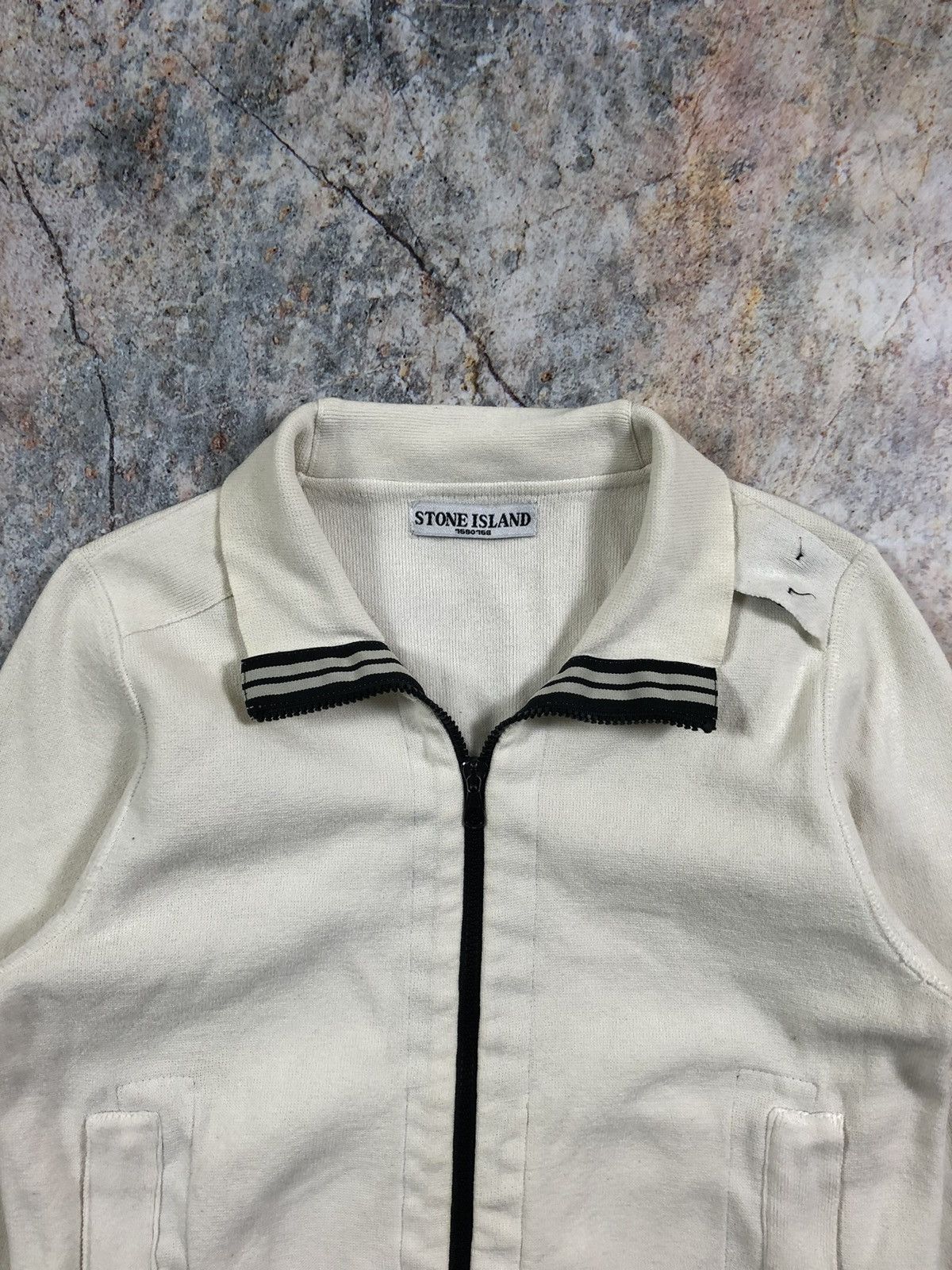 Stone Island × Vintage Stone island sweater Size US S / EU 44-46 / 1 - 1 Thumbnail