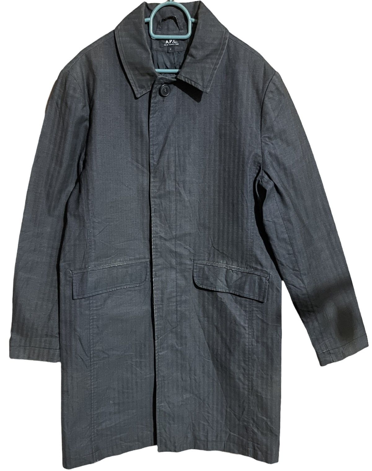 A.P.C. A.P.C TRANCE COAT COTTON FRANCE Size US M / EU 48-50 / 2 - 1 Thumbnail