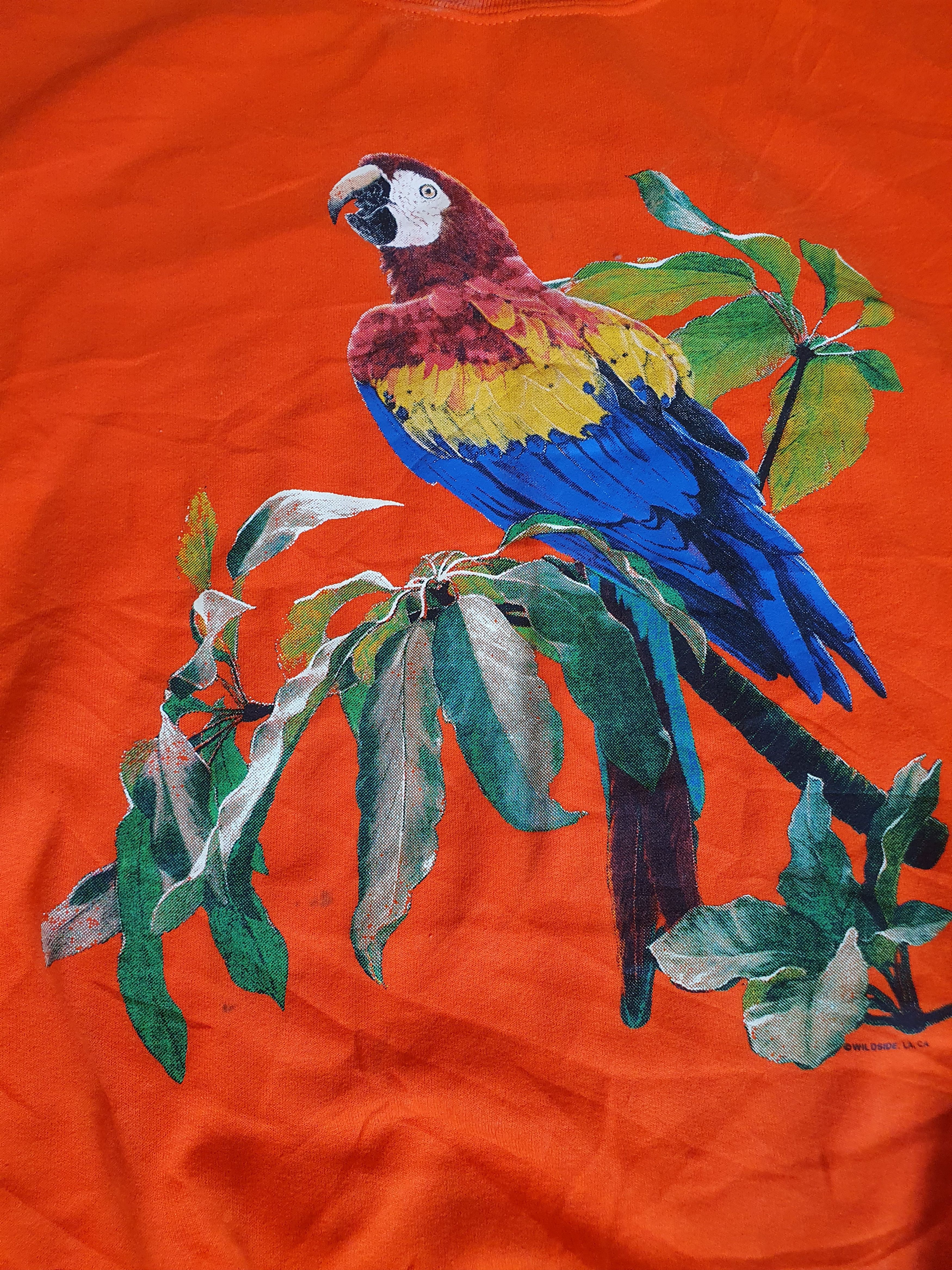 Gildan Gildan Parrot Bird SWAG sweatshirt,sz XL Size US XL / EU 56 / 4 - 5 Thumbnail