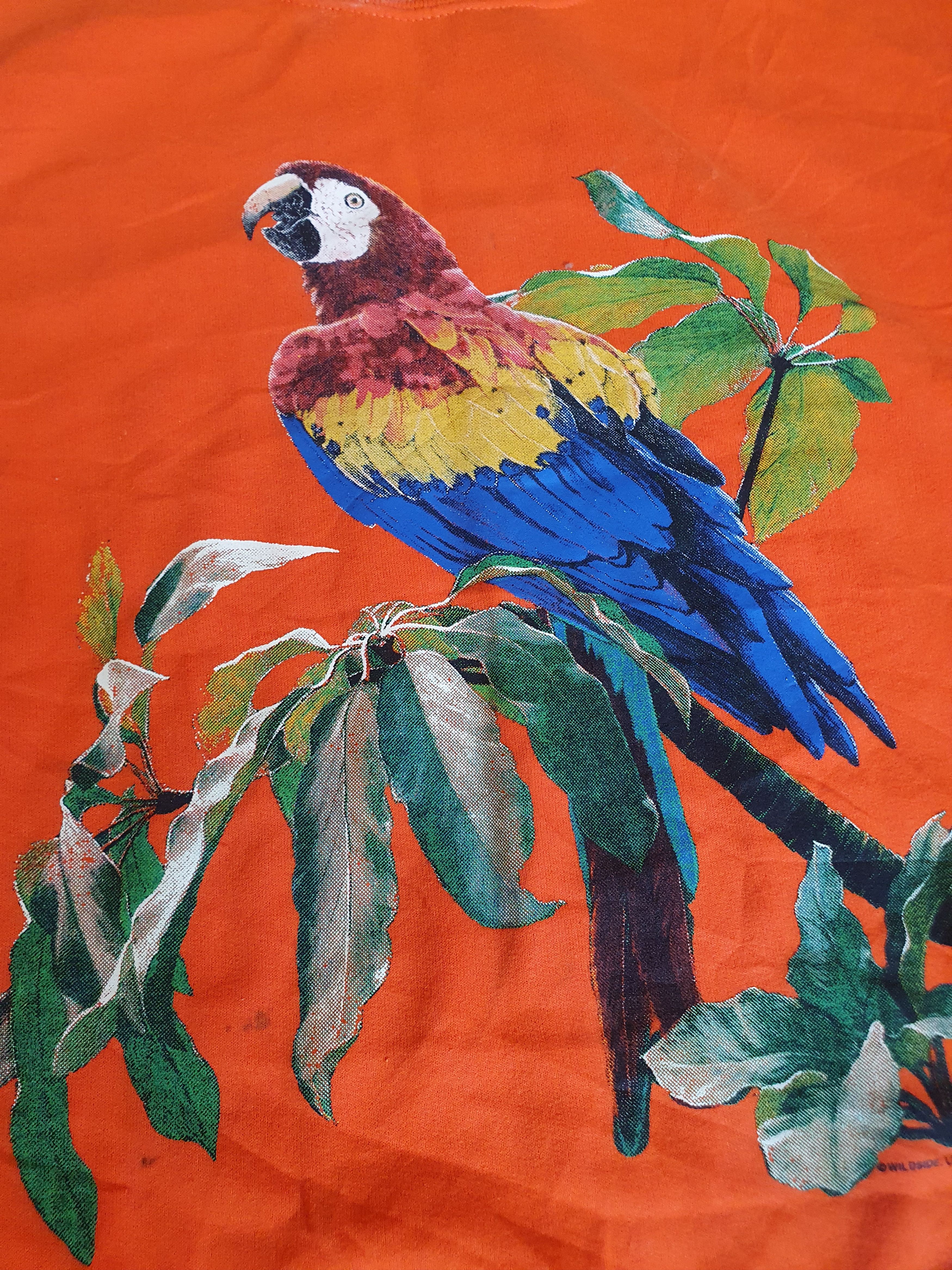 Gildan Gildan Parrot Bird SWAG sweatshirt,sz XL Size US XL / EU 56 / 4 - 7 Thumbnail