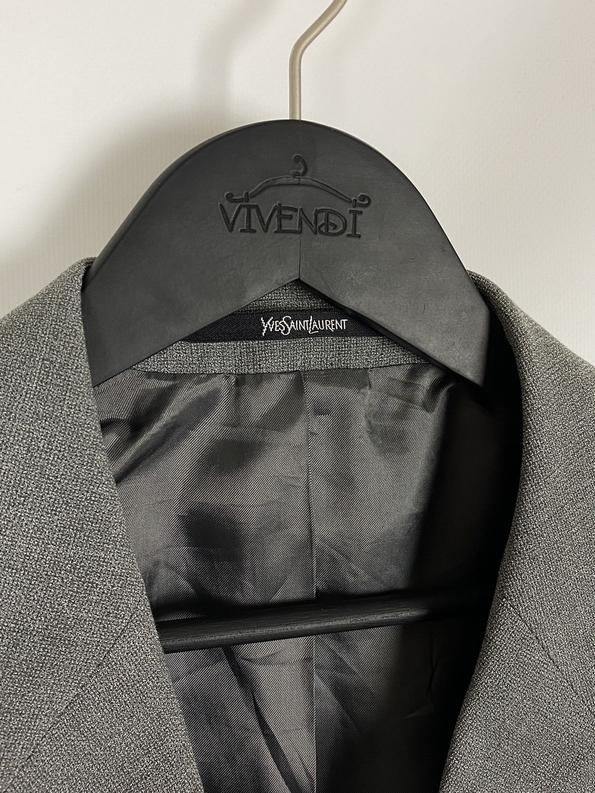 Yves Saint Laurent Vintage YSL Yves Saint Laurent Blazer Coat Size 54R - 4 Thumbnail