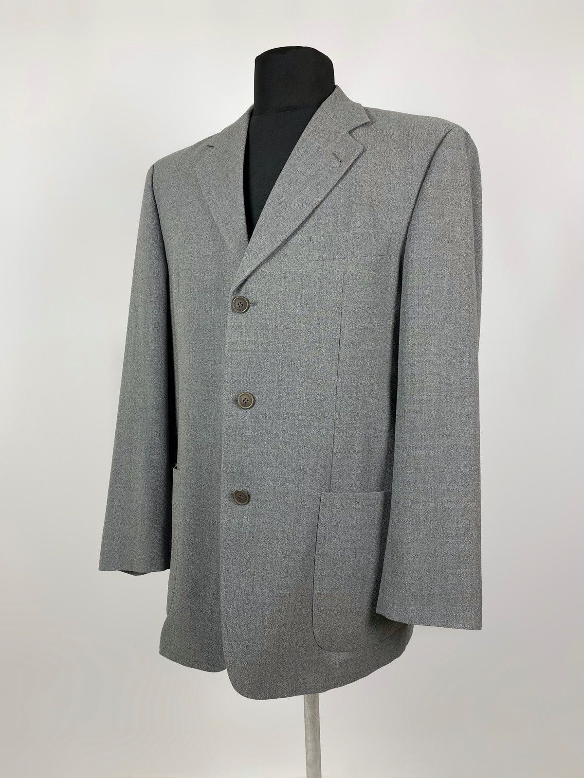 Yves Saint Laurent Vintage YSL Yves Saint Laurent Blazer Coat Size 54R - 14 Thumbnail