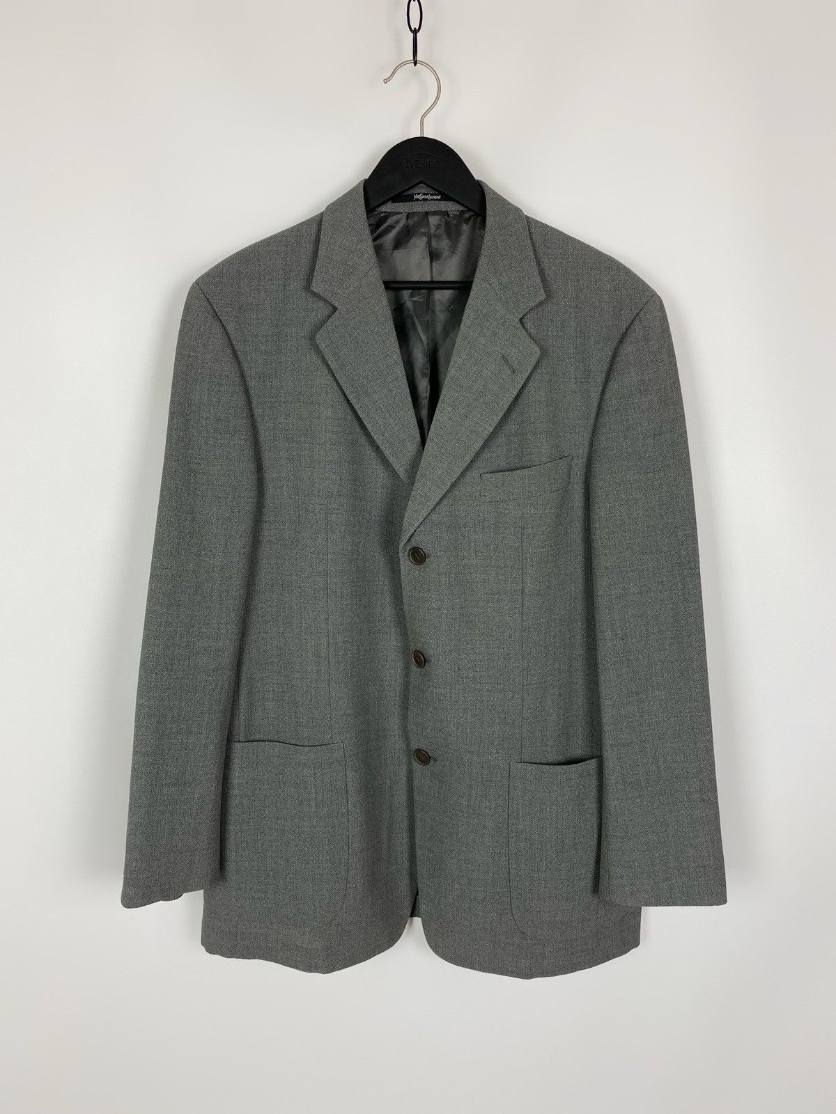 Yves Saint Laurent Vintage YSL Yves Saint Laurent Blazer Coat Size 54R - 1 Thumbnail