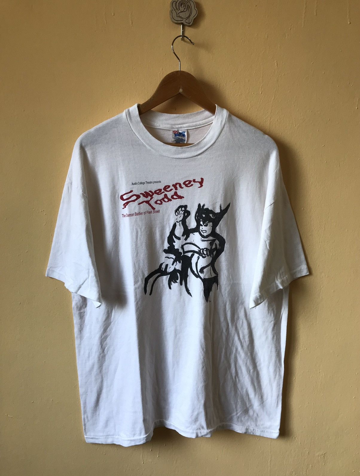 Vintage Vtg 90s Sweeney Todd”the demon barber of Fleet Street Movie Size US XL / EU 56 / 4 - 1 Thumbnail