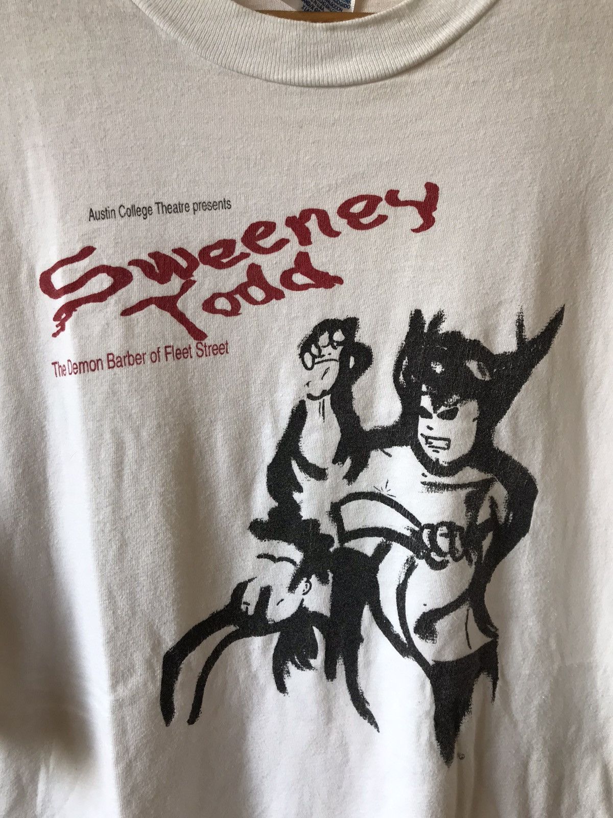 Vintage Vtg 90s Sweeney Todd”the demon barber of Fleet Street Movie Size US XL / EU 56 / 4 - 3 Thumbnail