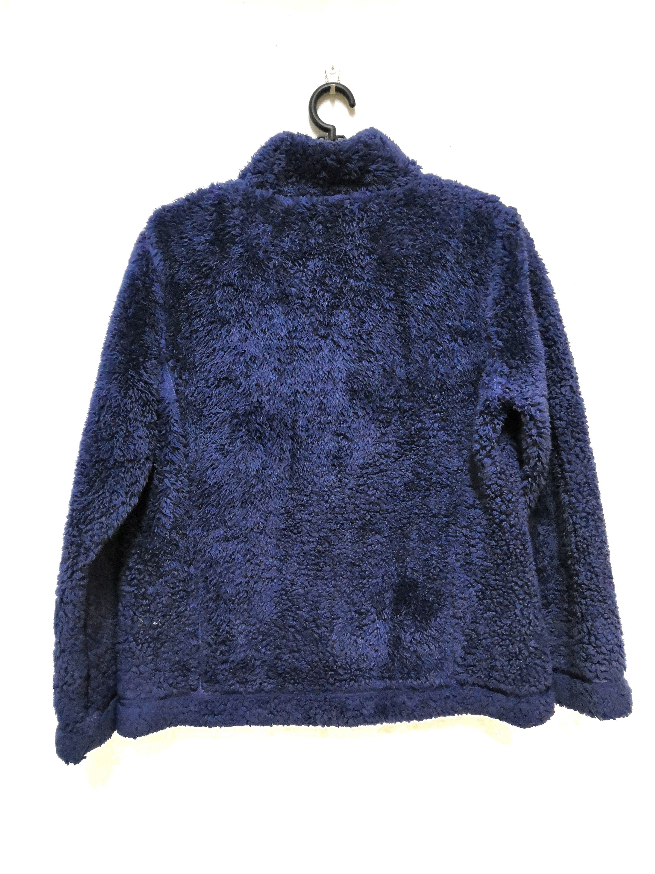 Japanese Brand Uniqlo Purple Fleece Rivesble Zipper Jacket Size US M / EU 48-50 / 2 - 7 Thumbnail