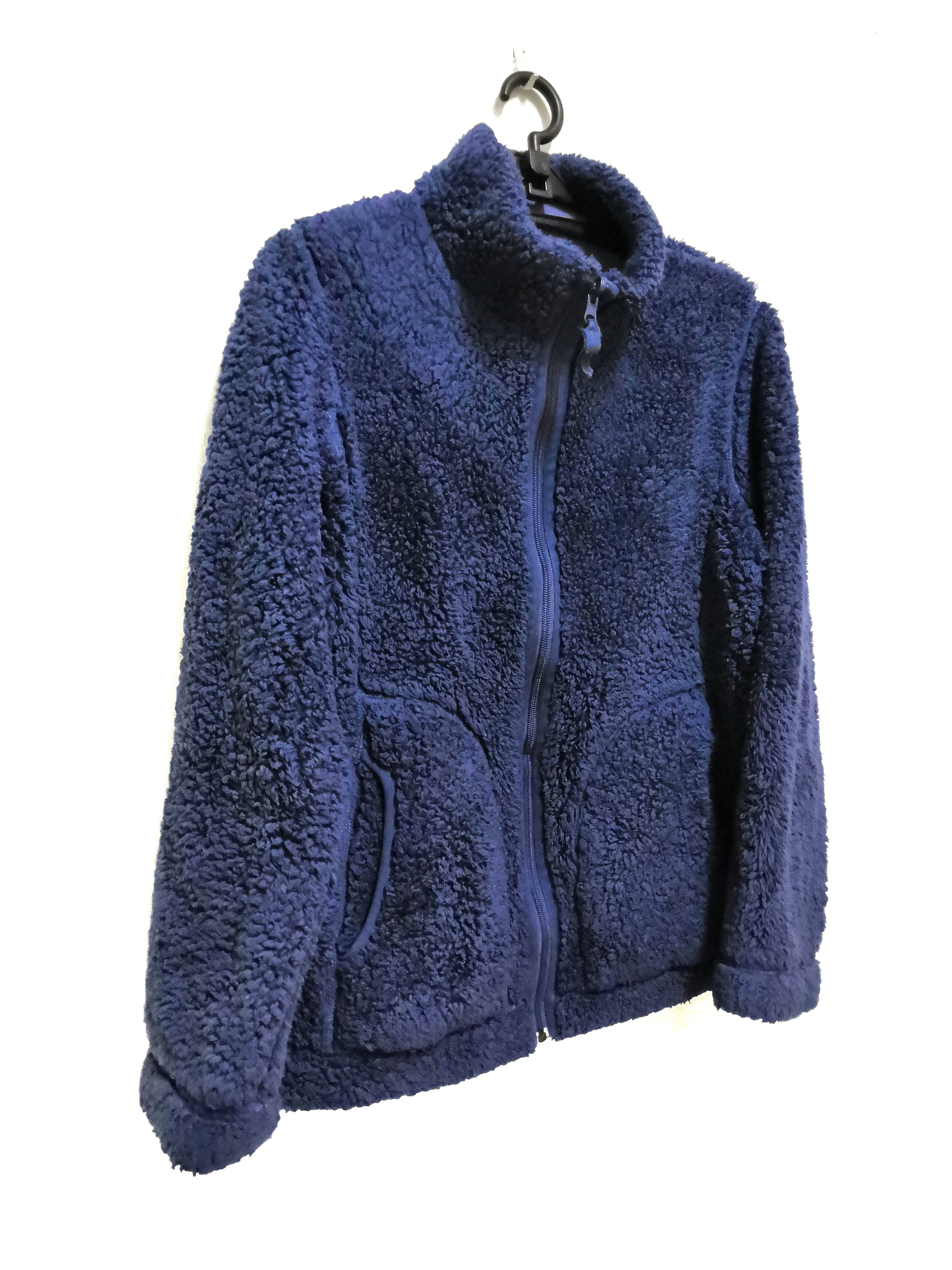 Japanese Brand Uniqlo Purple Fleece Rivesble Zipper Jacket Size US M / EU 48-50 / 2 - 3 Thumbnail