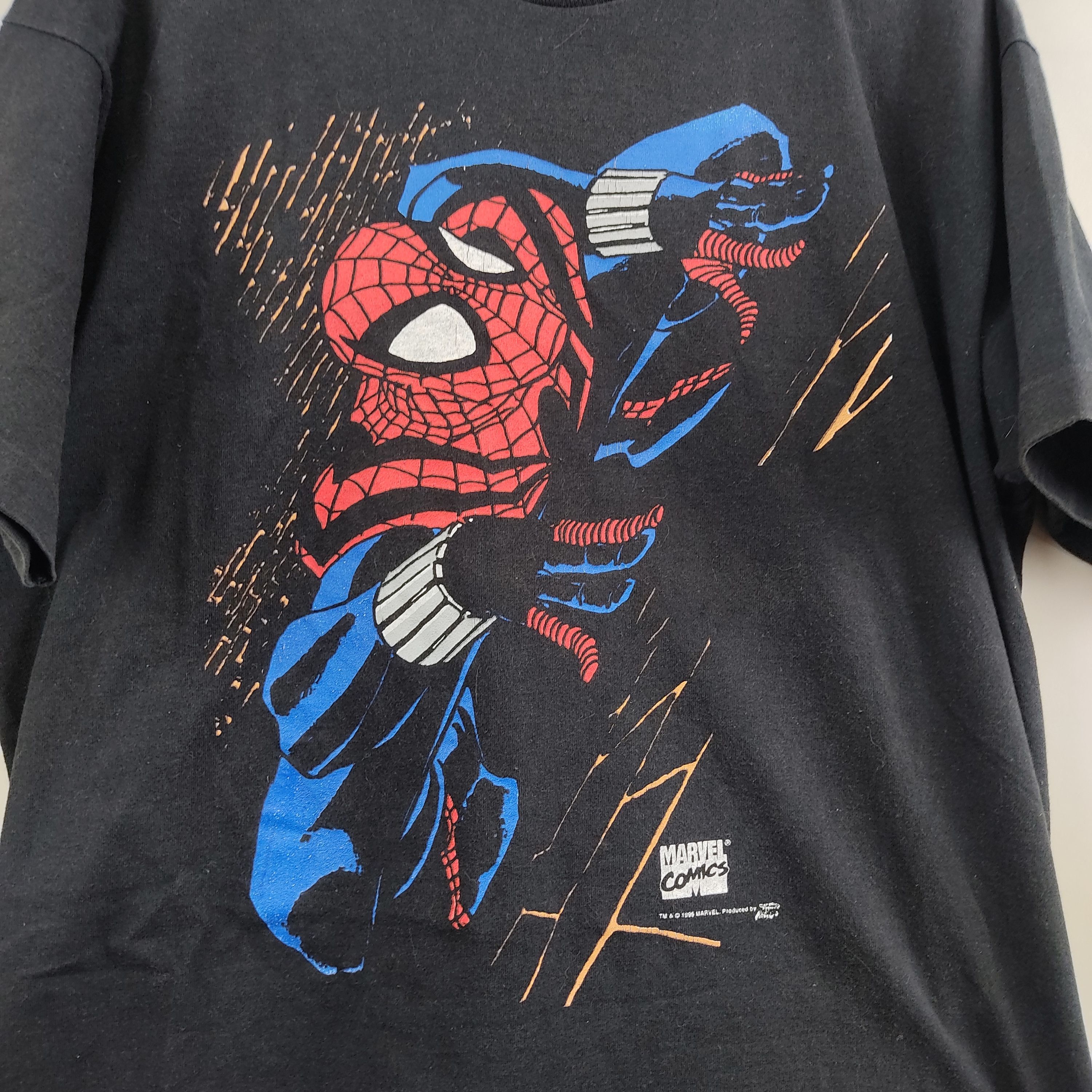Marvel Comics × Vintage 1996 Marvel Comics Spiderman Size US XL / EU 56 / 4 - 2 Thumbnail