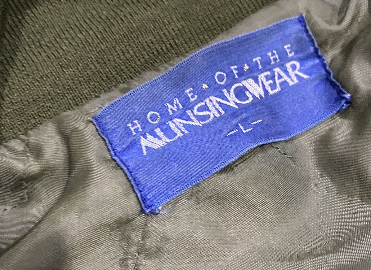 Designer × Vintage Batwing Cardigan Munsing Wear Button Oversized Size US L / EU 52-54 / 3 - 9 Thumbnail