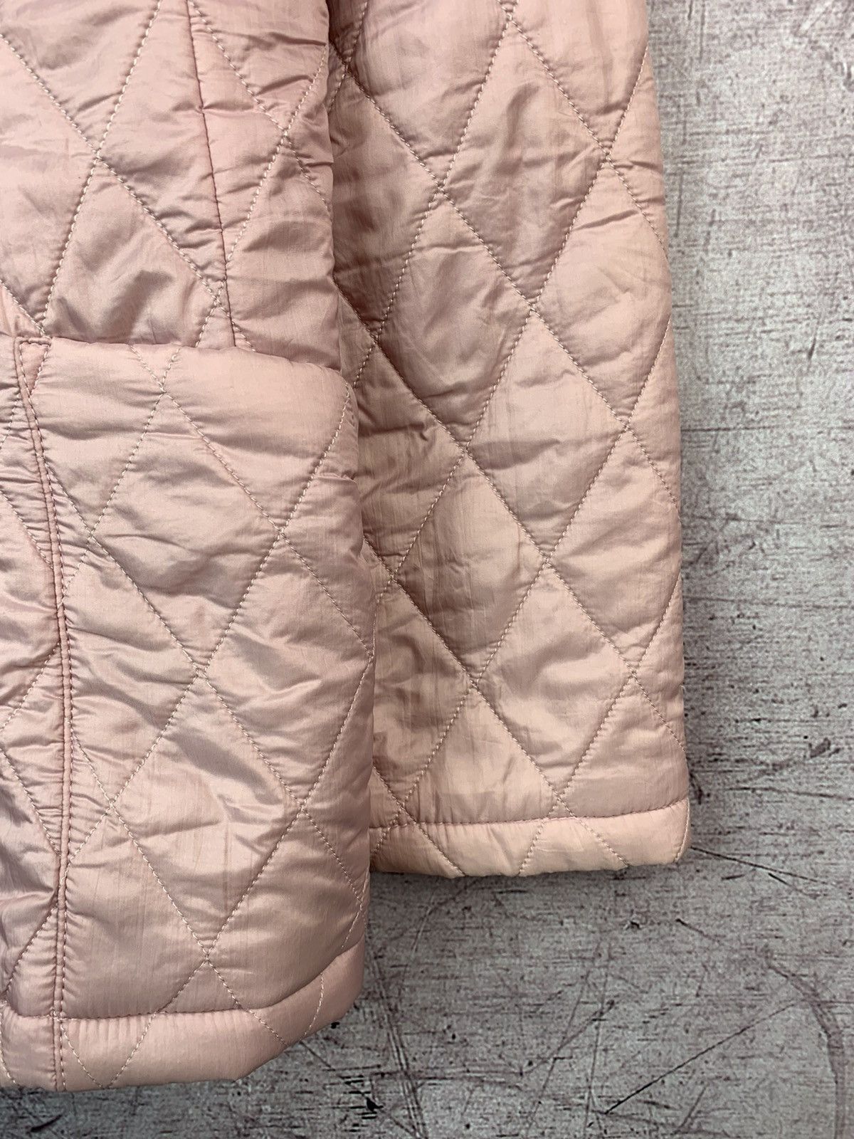 Barbour Barbour Vintage Womens Quilted Pink Jacket Size S / US 4 / IT 40 - 3 Thumbnail
