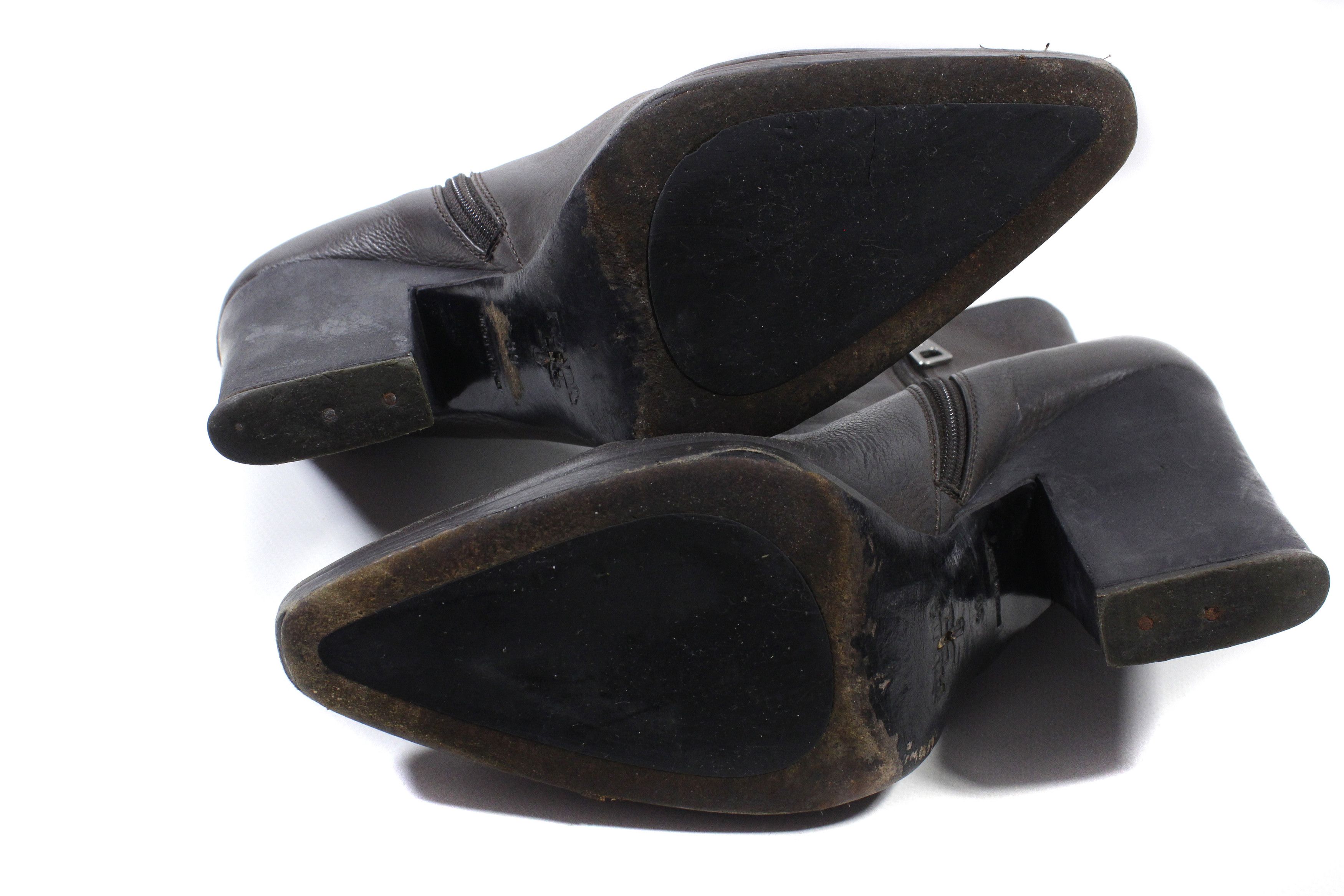 Prada Mainline Leather Ankleboots Size US 9 / IT 39 - 8 Thumbnail
