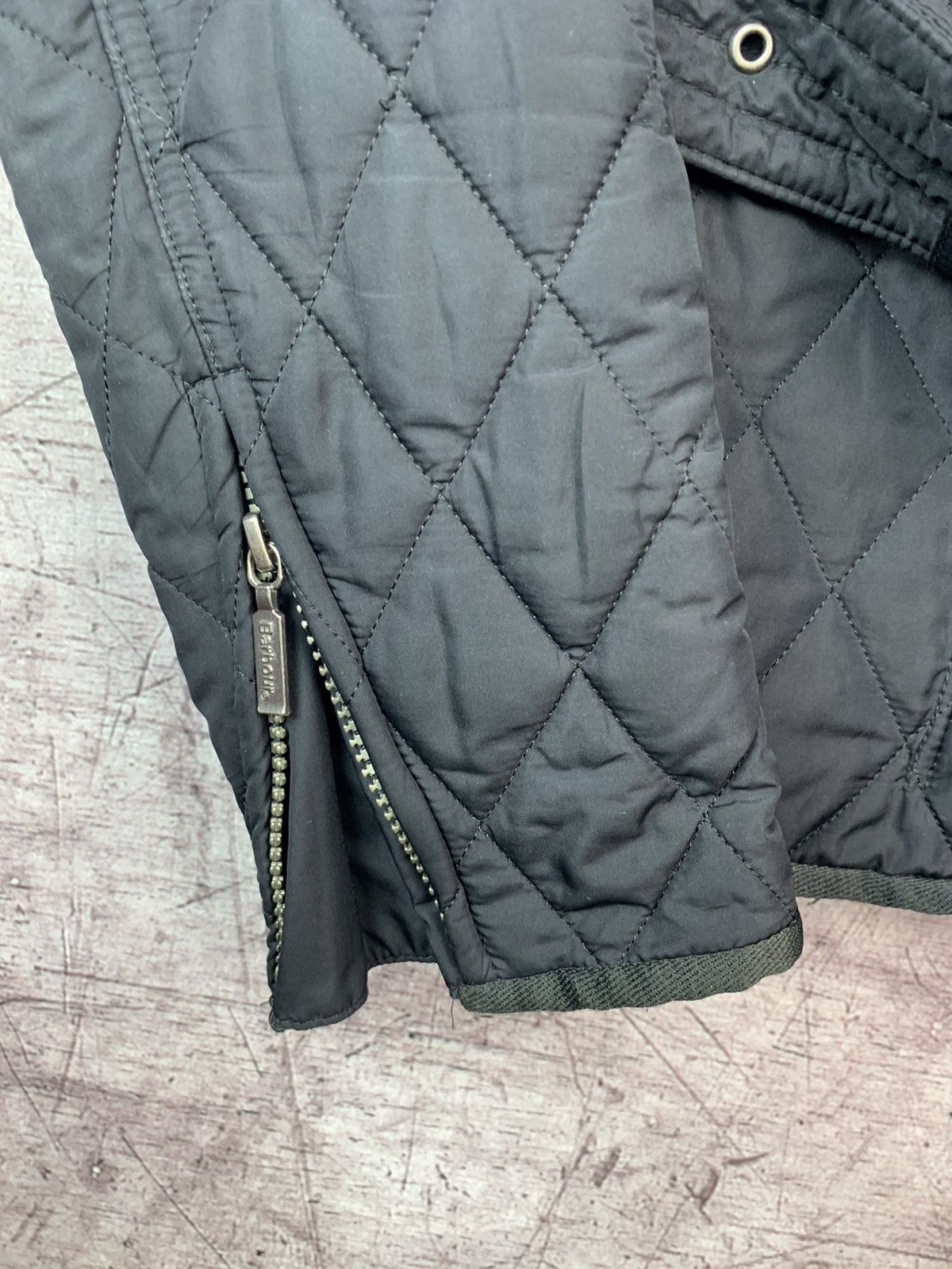Barbour × Vintage Barbour International Womens Quilted Jacket Size S / US 4 / IT 40 - 3 Thumbnail