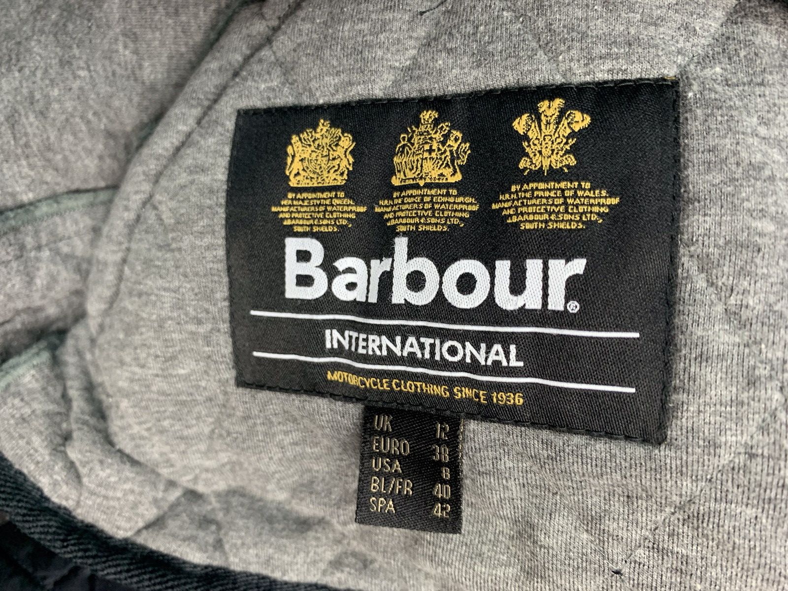 Barbour × Vintage Barbour International Womens Quilted Jacket Size S / US 4 / IT 40 - 7 Thumbnail