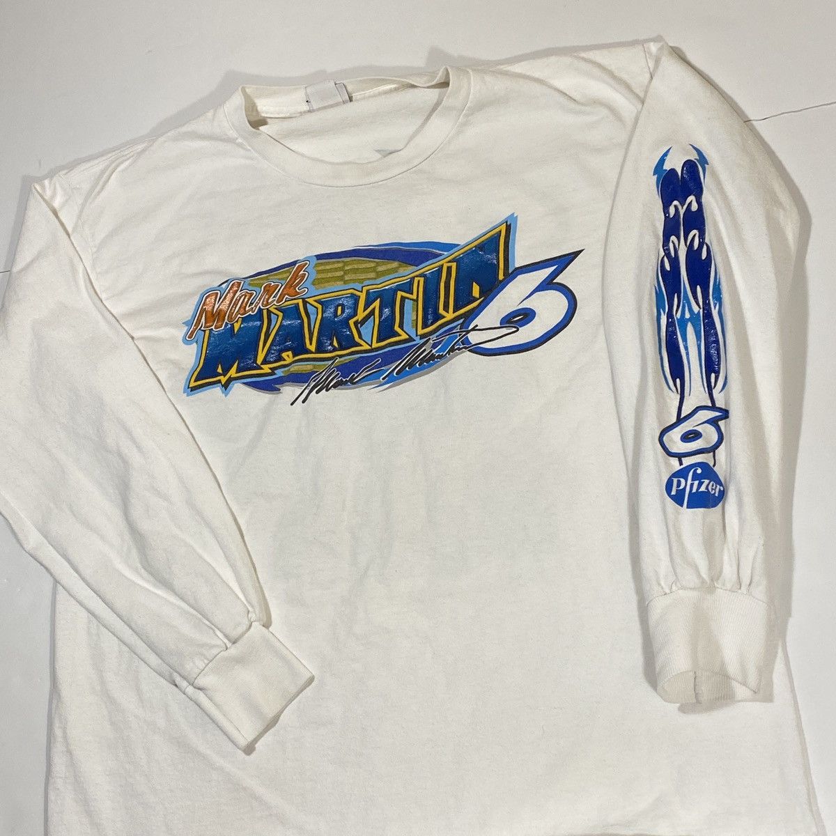 NASCAR × Vintage Vintage NASCAR Mark Martin Shirt Size US L / EU 52-54 / 3 - 1 Thumbnail