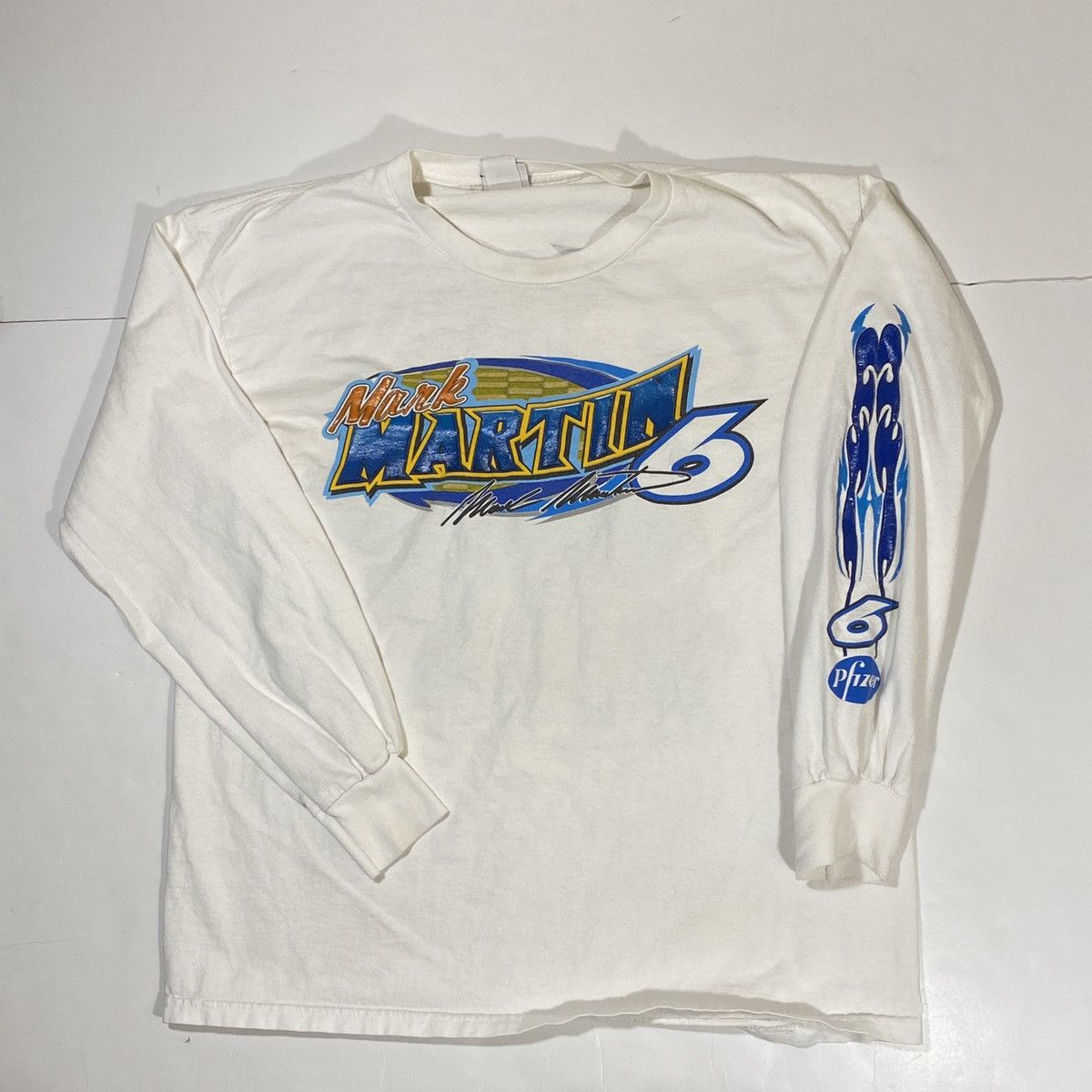 NASCAR × Vintage Vintage NASCAR Mark Martin Shirt Size US L / EU 52-54 / 3 - 3 Thumbnail