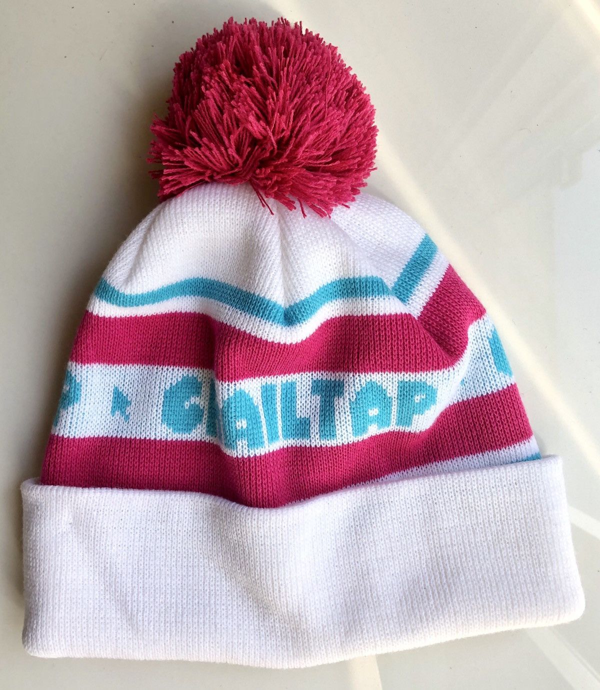 Girl Skateboards Crailtap POMPOM Beanie Size ONE SIZE - 1 Thumbnail