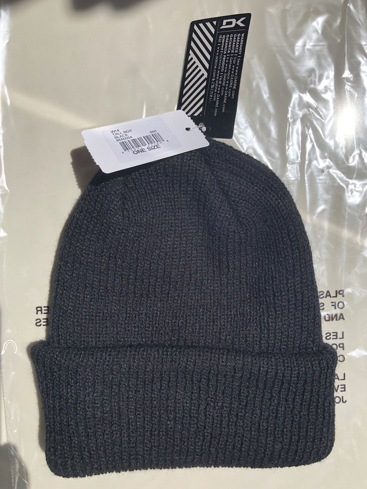 Dakine New Tall Boy Beanie BLACK Size ONE SIZE - 2 Thumbnail
