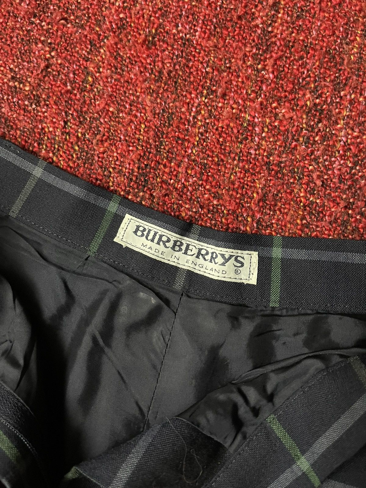 Burberry × Vintage Burberry’s vintage 80s tartan shorts Size 36" / US 14 / IT 50 - 4 Thumbnail