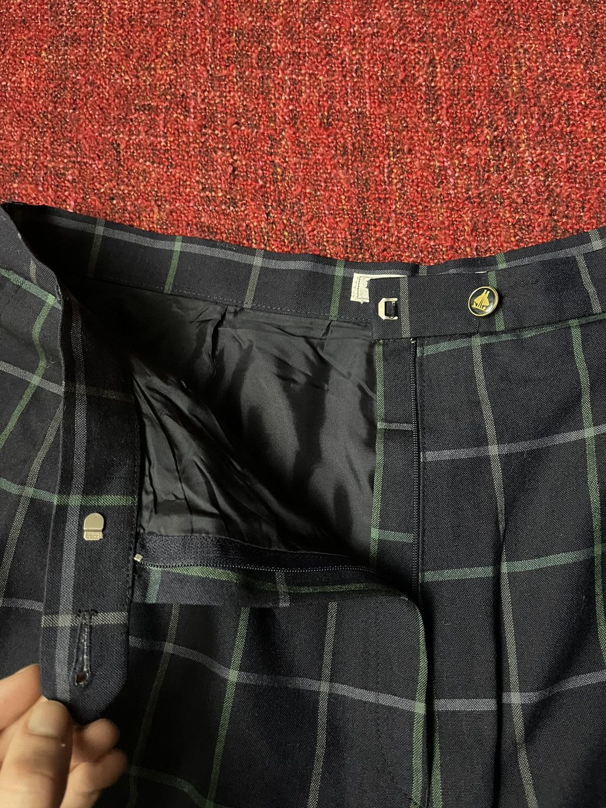 Burberry × Vintage Burberry’s vintage 80s tartan shorts Size 36" / US 14 / IT 50 - 3 Thumbnail