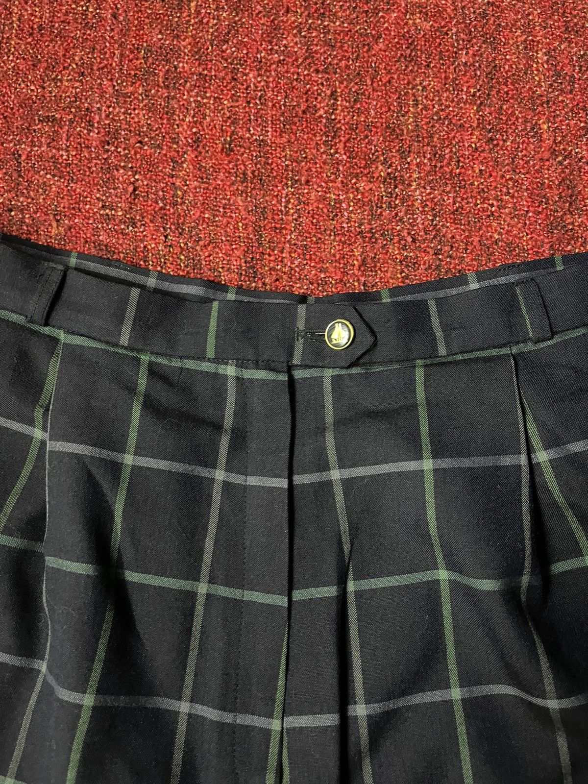 Burberry × Vintage Burberry’s vintage 80s tartan shorts Size 36" / US 14 / IT 50 - 2 Thumbnail