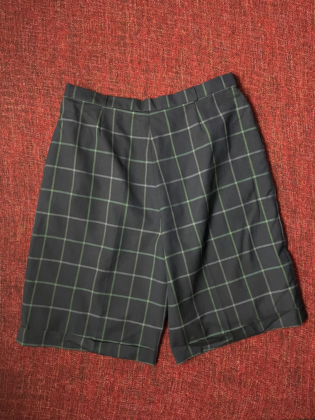Burberry × Vintage Burberry’s vintage 80s tartan shorts Size 36" / US 14 / IT 50 - 9 Thumbnail