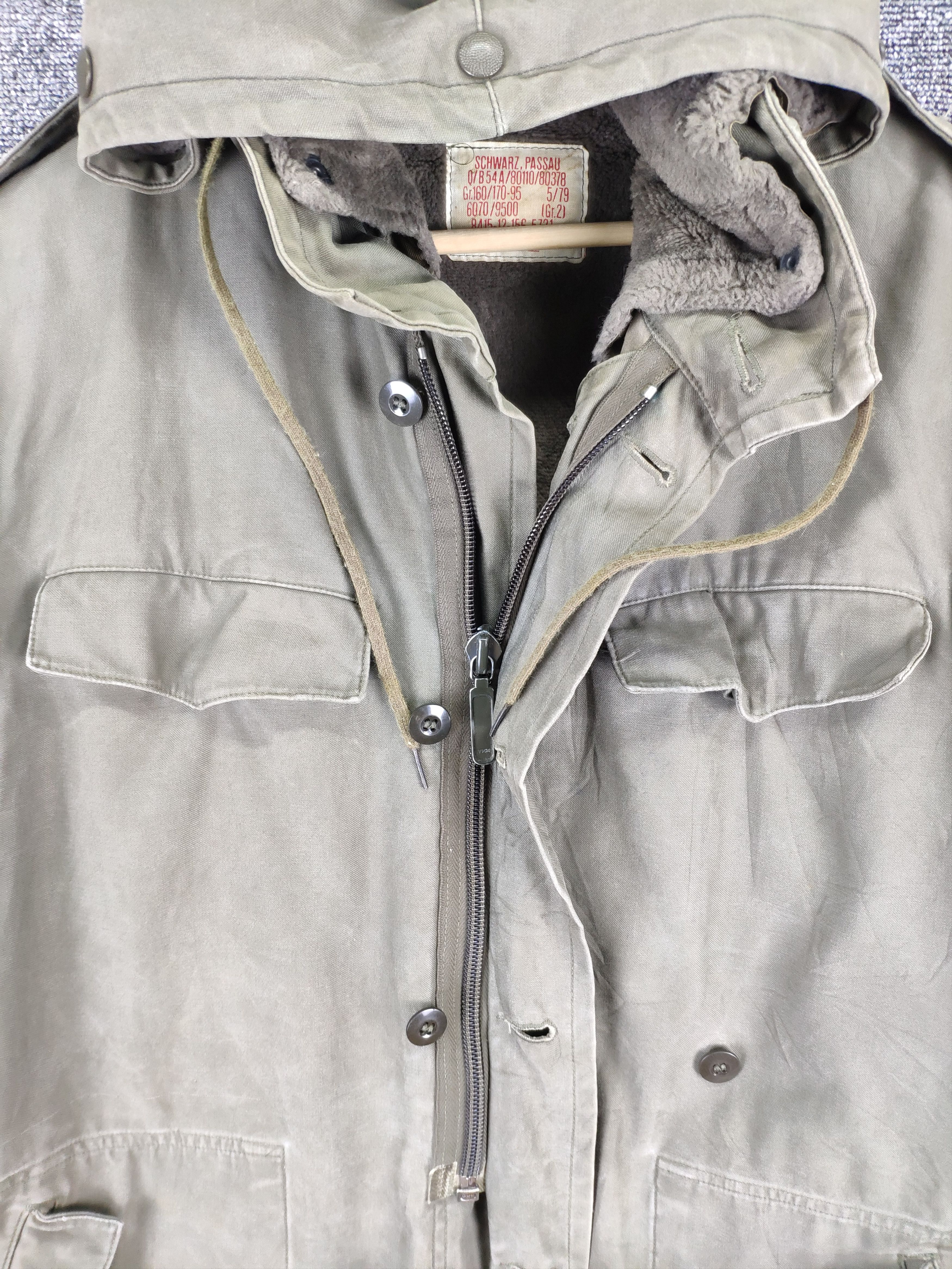 Avirex × Vintage Vintage Parka Hoodie Germany Army Avirex Style Size US M / EU 48-50 / 2 - 11 Thumbnail