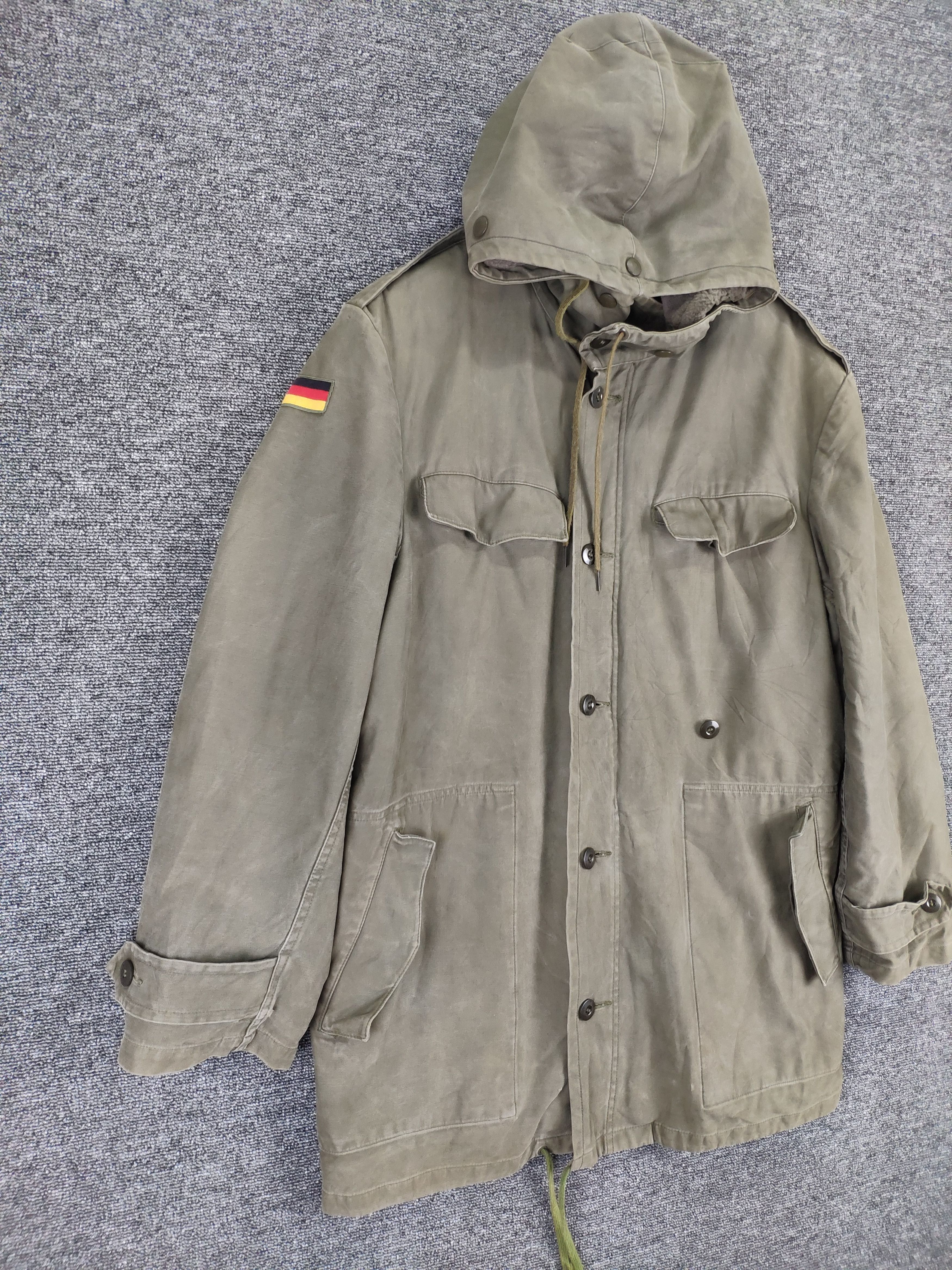 Avirex × Vintage Vintage Parka Hoodie Germany Army Avirex Style Size US M / EU 48-50 / 2 - 3 Thumbnail