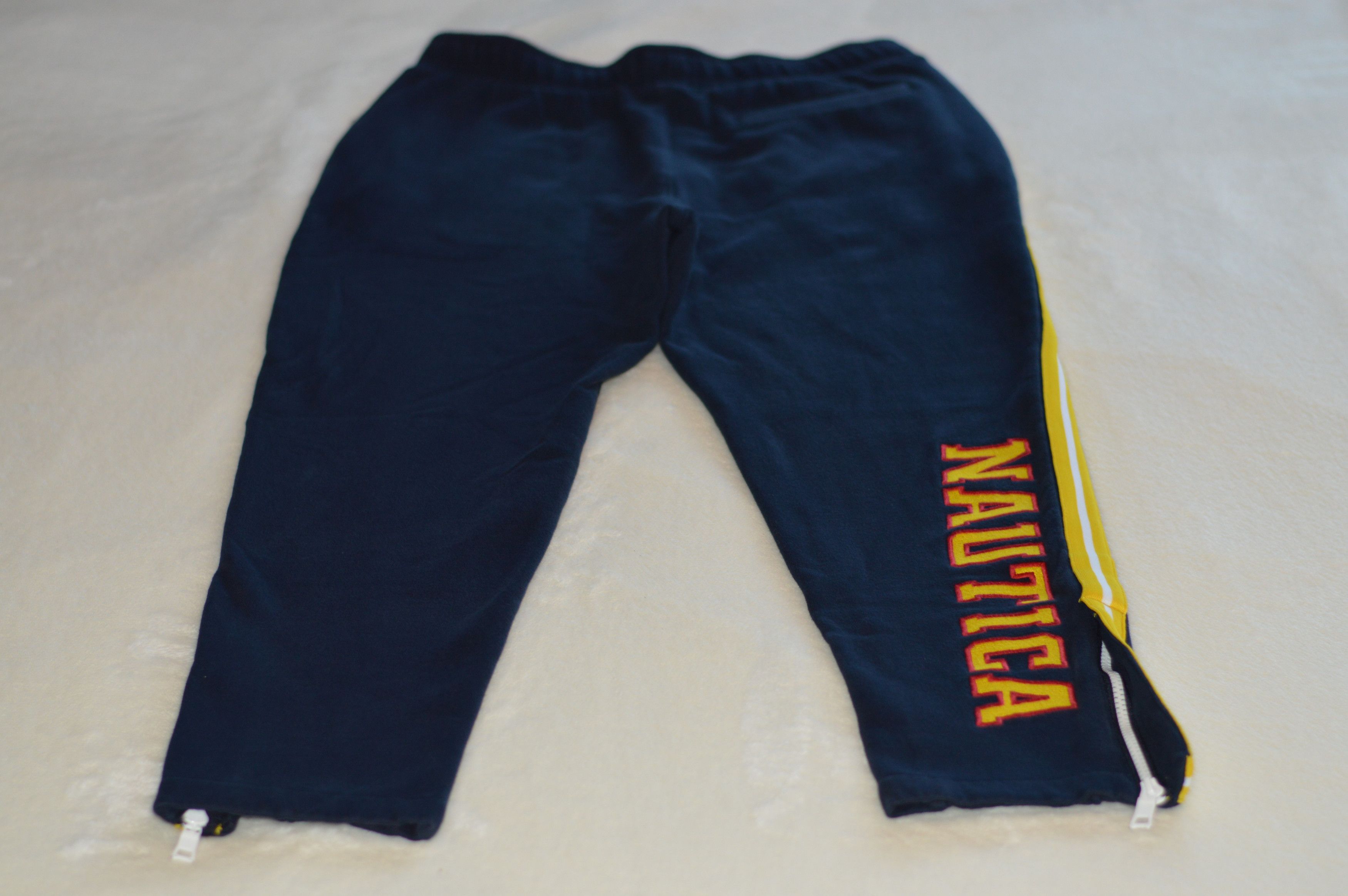 Lil Yachty × Nautica Nautica Lil Yachty Collection Navy Blue & Yellow Sweatpants Size US 32 / EU 48 - 1 Thumbnail