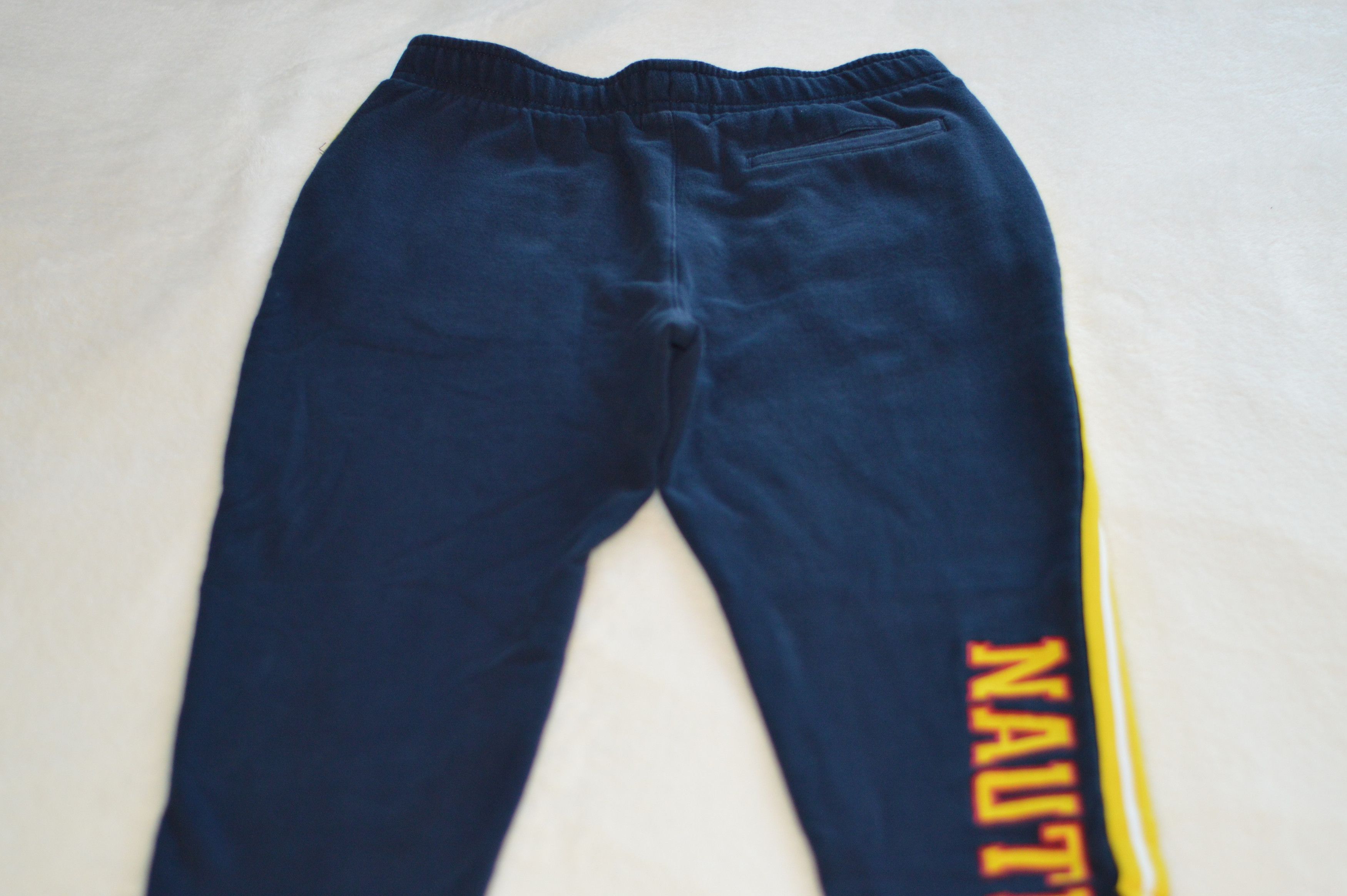 Lil Yachty × Nautica Nautica Lil Yachty Collection Navy Blue & Yellow Sweatpants Size US 32 / EU 48 - 4 Thumbnail