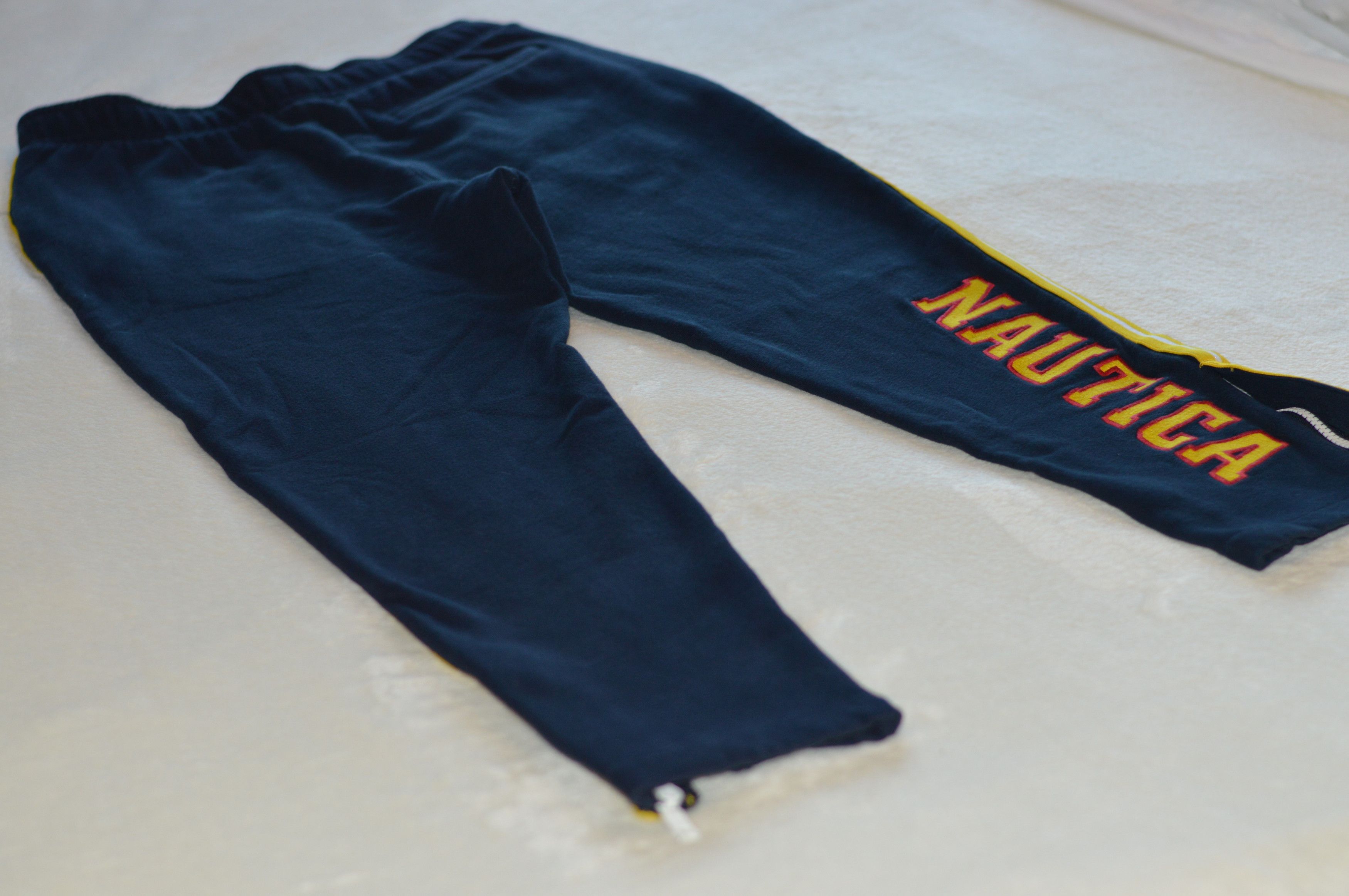 Lil Yachty × Nautica Nautica Lil Yachty Collection Navy Blue & Yellow Sweatpants Size US 32 / EU 48 - 2 Thumbnail