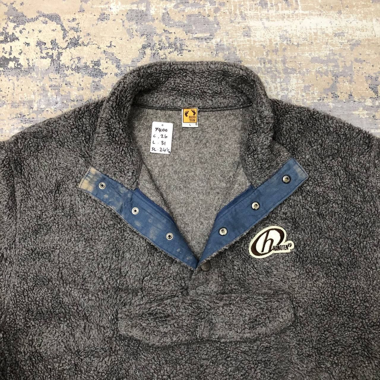 Hang Ten × Vintage Y400 VTG HANG TEN FLEECE PULLOVER JACKET Size US L / EU 52-54 / 3 - 5 Thumbnail