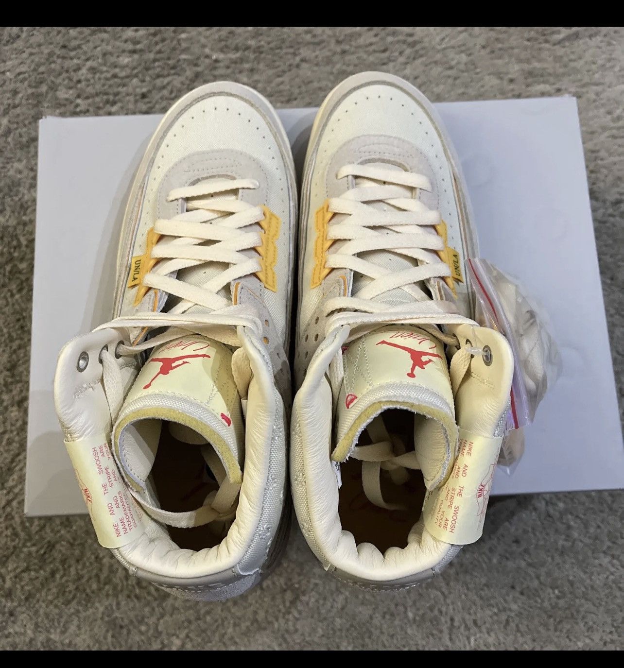 Jordan Brand × Nike Nike Air Jordan 2 Union Rattan size 9.5m Size US 9.5 / EU 42-43 - 7 Thumbnail