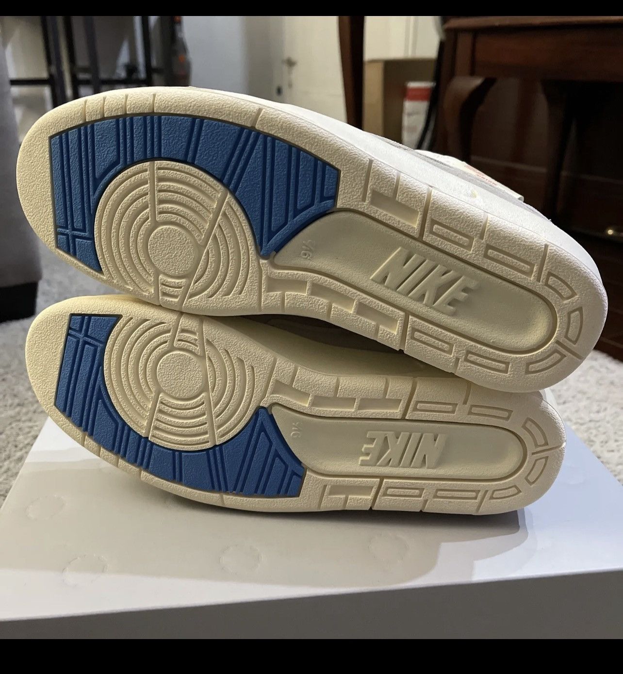 Jordan Brand × Nike Nike Air Jordan 2 Union Rattan size 9.5m Size US 9.5 / EU 42-43 - 5 Thumbnail