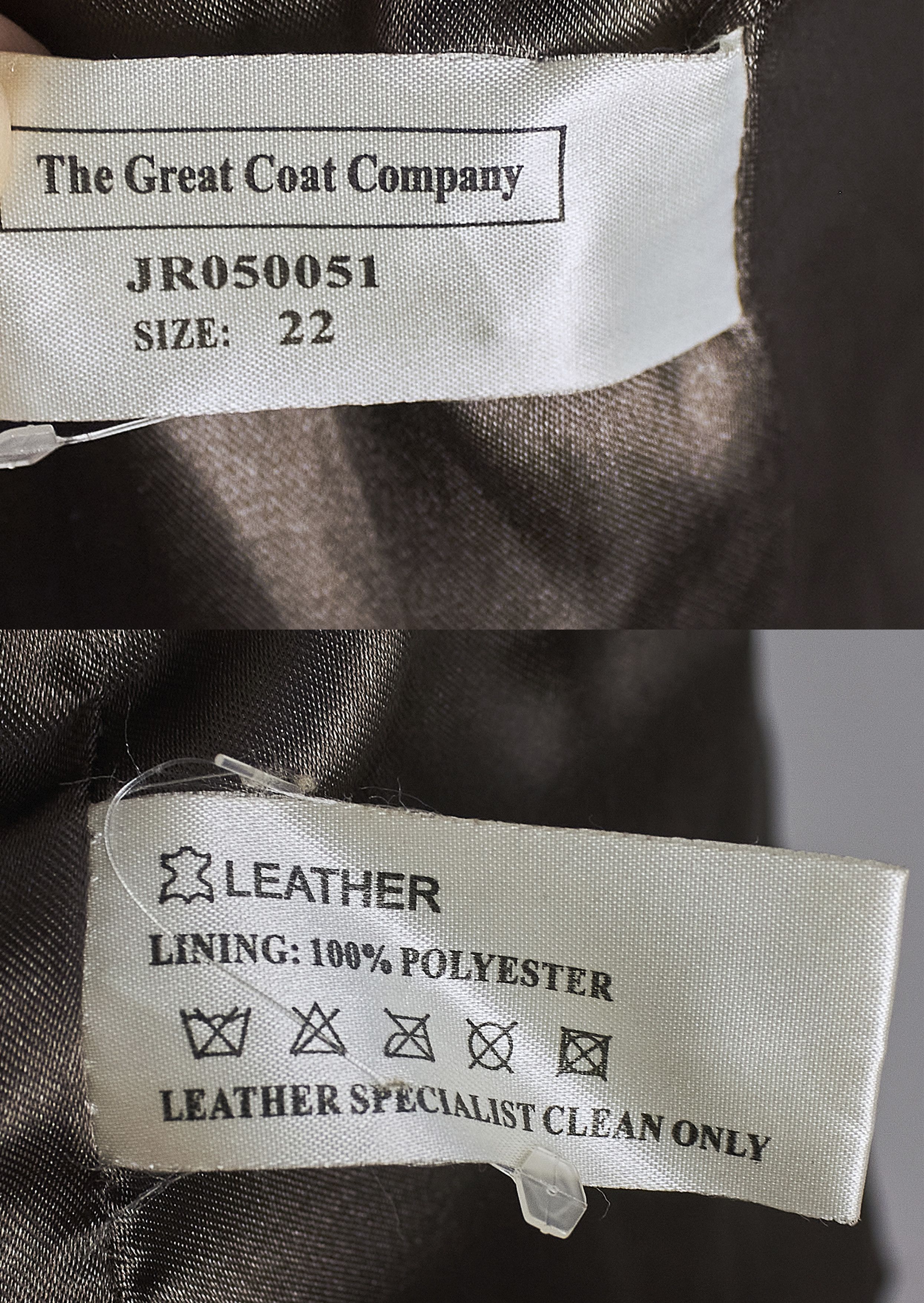 Vintage Vintage Brown Leather Blazer Jacket Made in England Size XL / US 12-14 / IT 48-50 - 14 Thumbnail