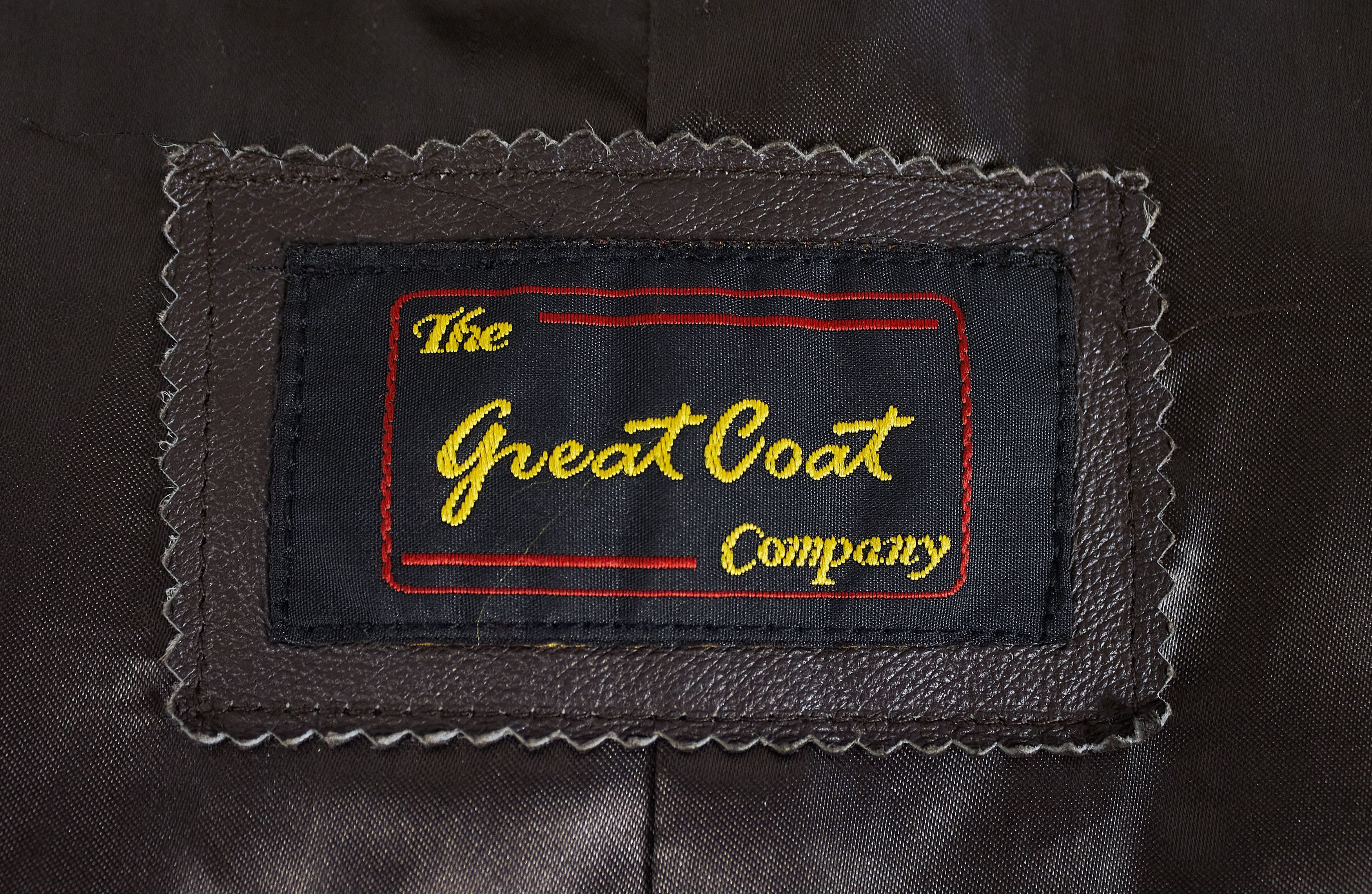 Vintage Vintage Brown Leather Blazer Jacket Made in England Size XL / US 12-14 / IT 48-50 - 13 Thumbnail