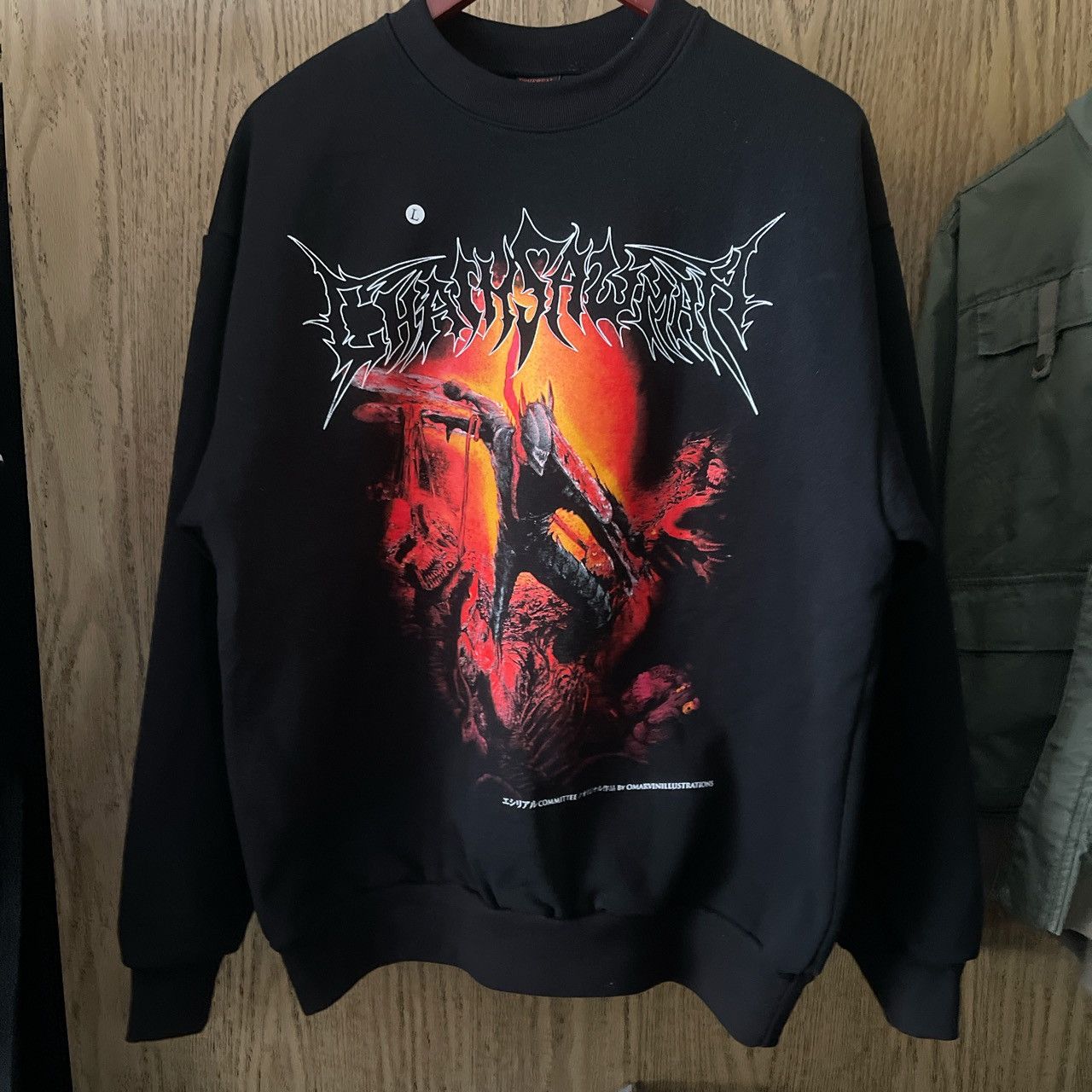 Streetwear Chainsaw Man Hero of Hell Faded Ethereal Studios 