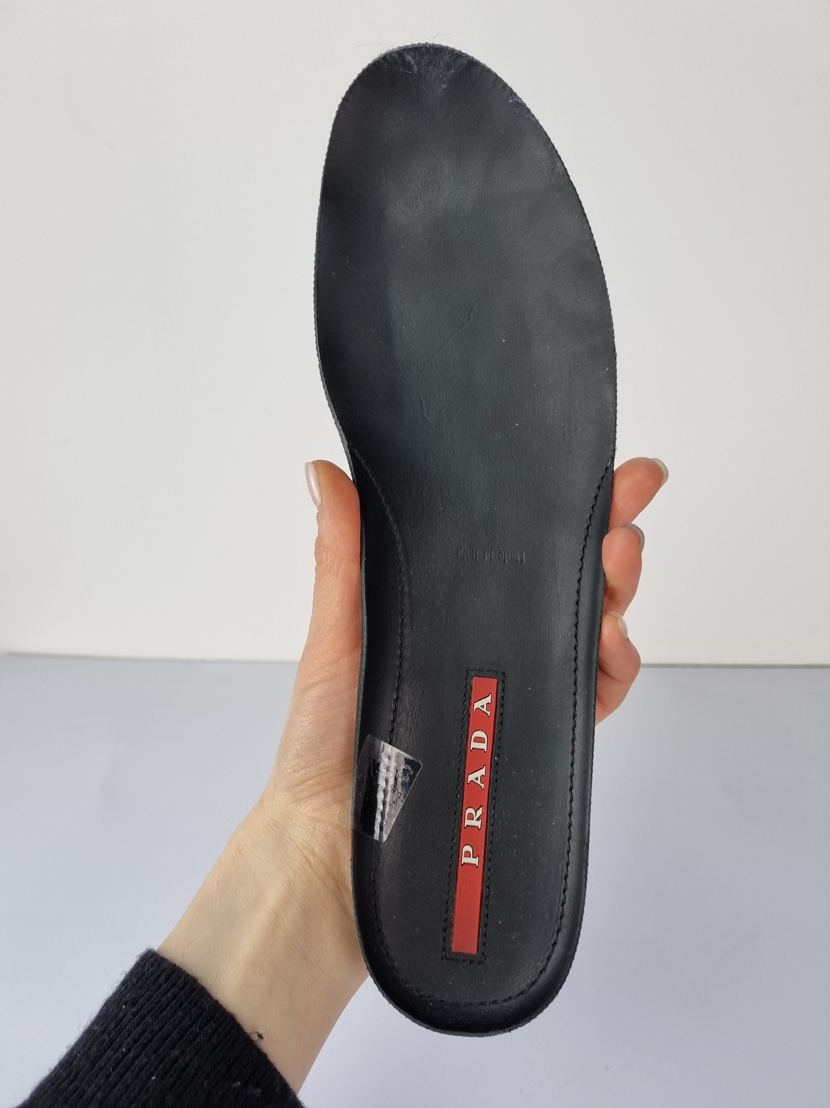 Prada Unique Prada Leather Derby Oxford Style Sneakers Size US 8 / EU 41 - 6 Thumbnail