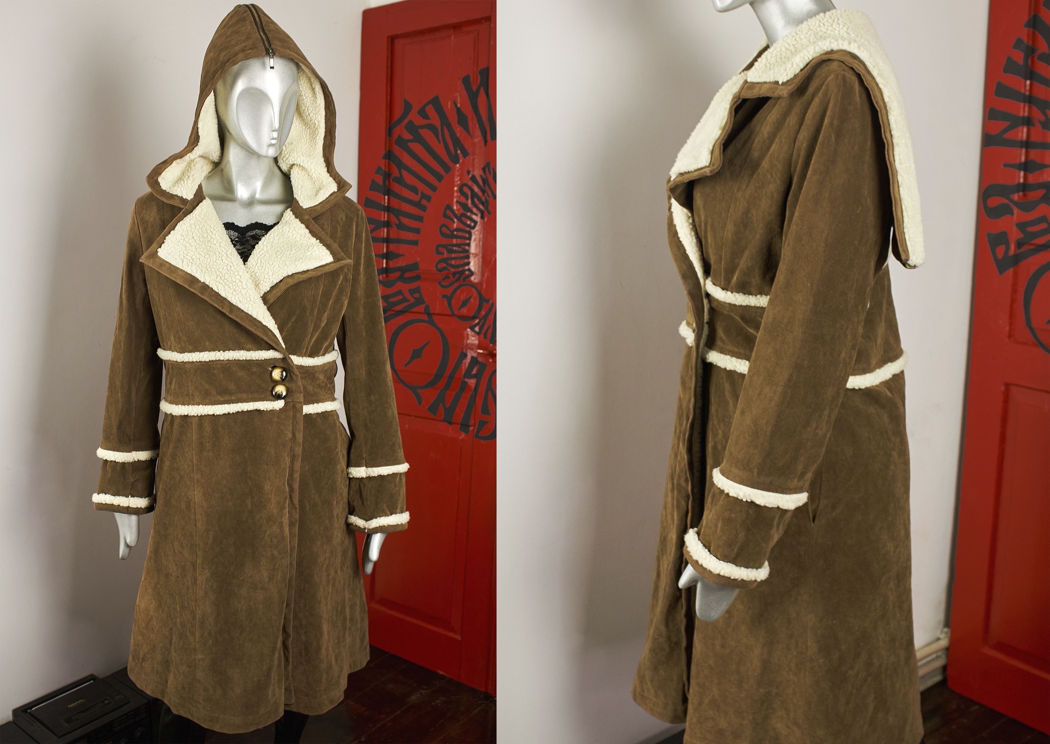 Alberta Ferretti Philosophy di Alberta Ferretti Vintage Penny Lane Coat 2003 Size M / US 6-8 / IT 42-44 - 6 Thumbnail