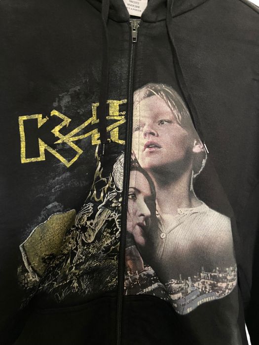 Vetements Vetements titanic kiss zip hoodie Grailed