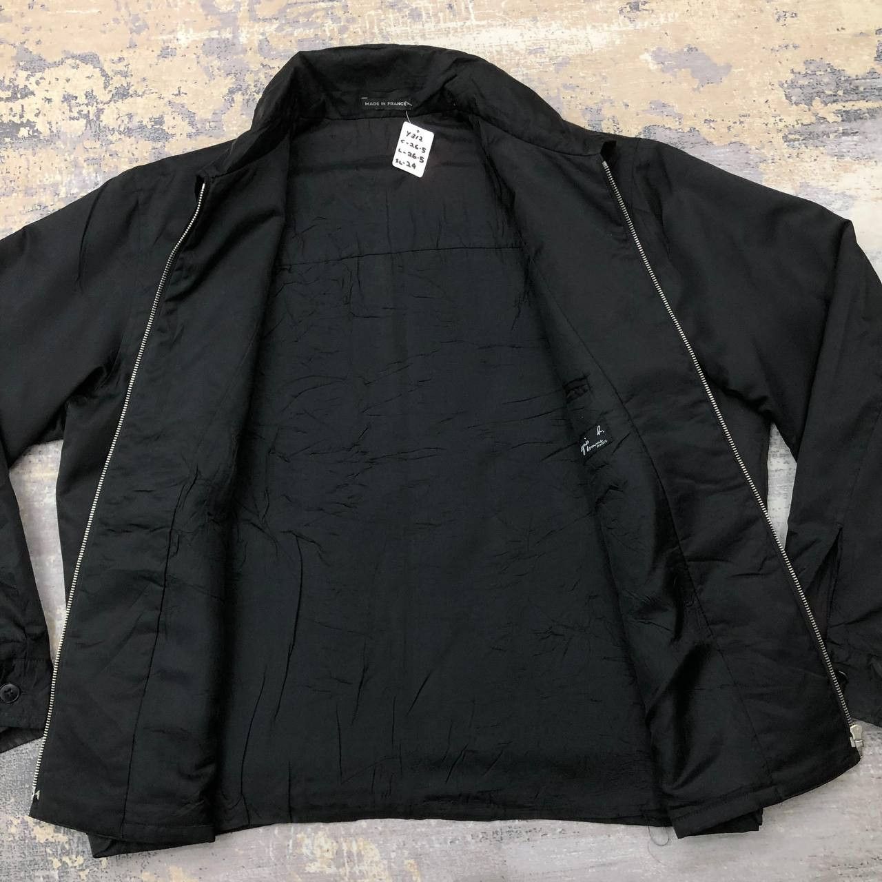Vintage × agnes b. Y312 AGNES B HOMME MADE IN PARIS BOMBER JACKET Size XS / US 0-2 / IT 36-38 - 4 Thumbnail