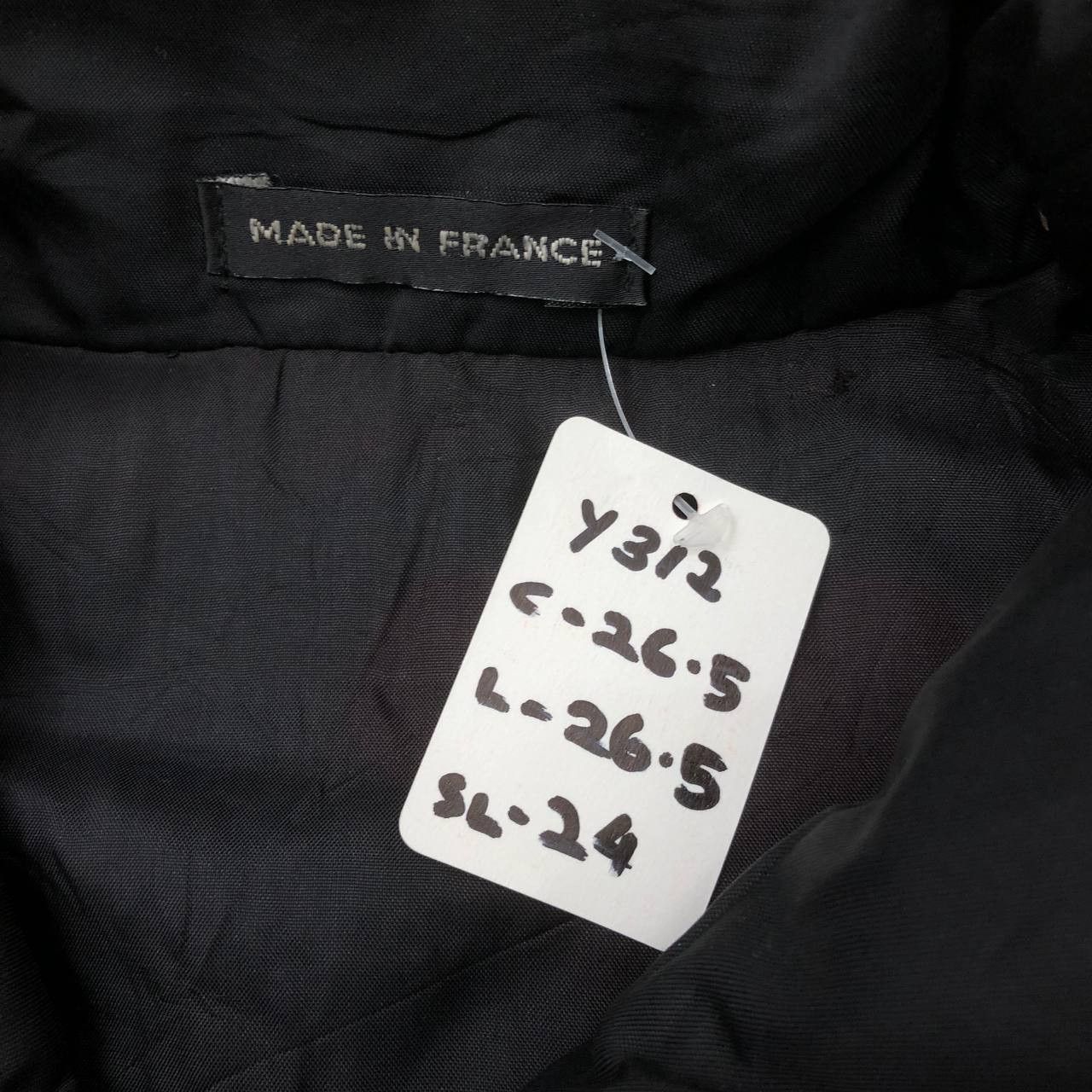 Vintage × agnes b. Y312 AGNES B HOMME MADE IN PARIS BOMBER JACKET Size XS / US 0-2 / IT 36-38 - 11 Thumbnail