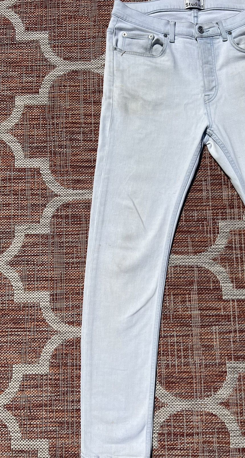 Acne Studios Acne Studios Light Wash Denim Jeans Size US 32 / EU 48 - 3 Thumbnail