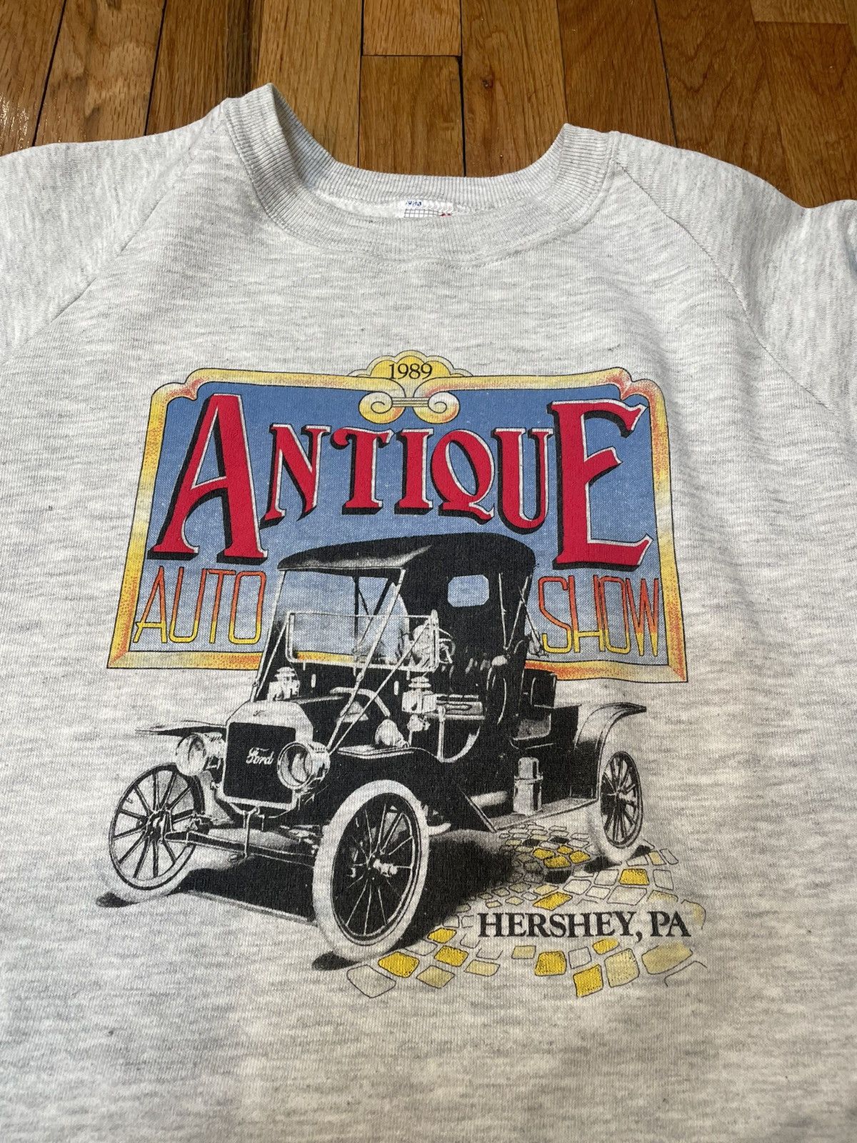 Jerzees × Vintage 1989 Antique Auto Show Hershey PA Vintage Size US M / EU 48-50 / 2 - 2 Thumbnail