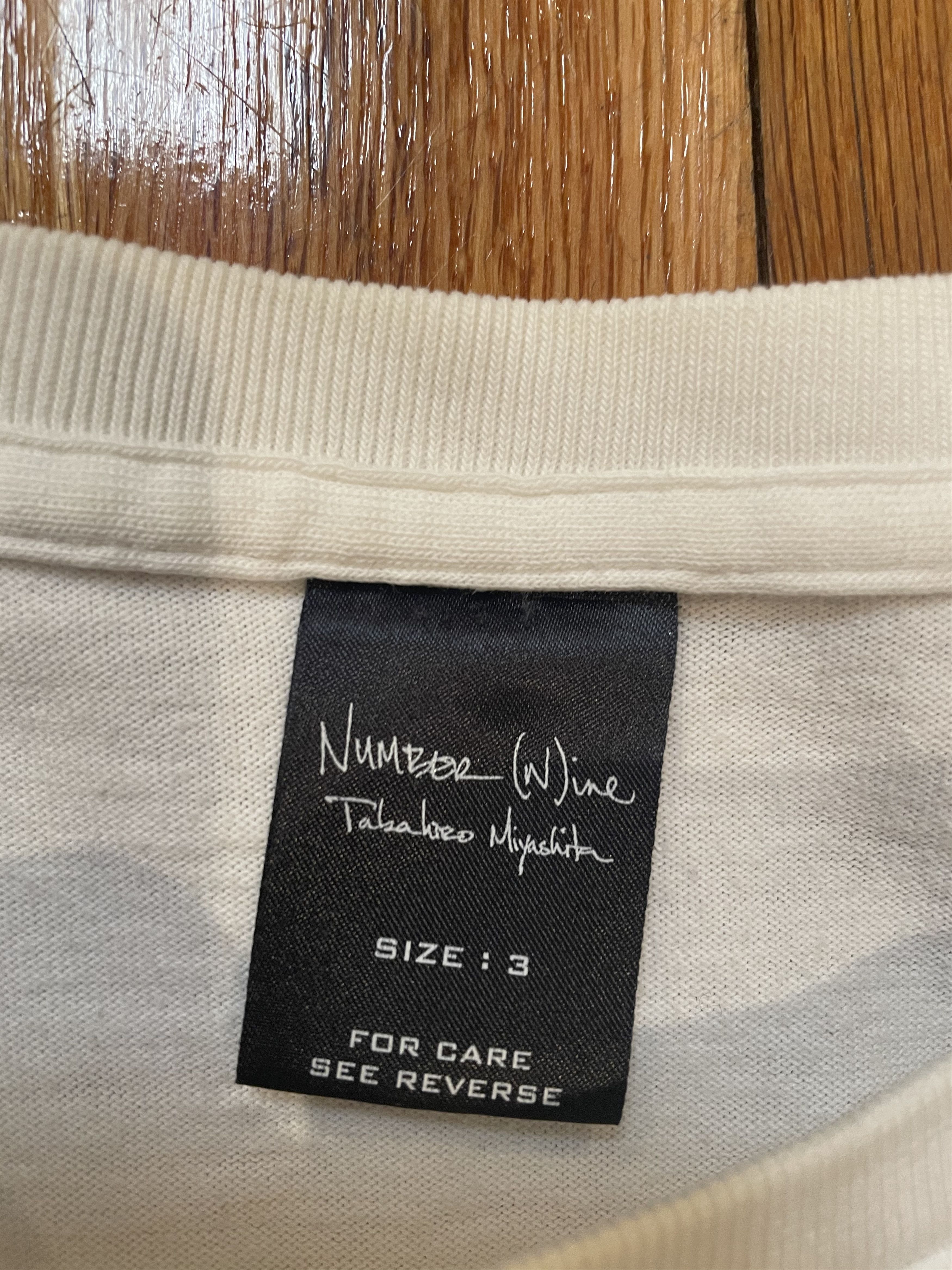 Number (N)ine Number (N)ine Jack Daniels Tee Royal Aberdeen Size US M / EU 48-50 / 2 - 4 Thumbnail
