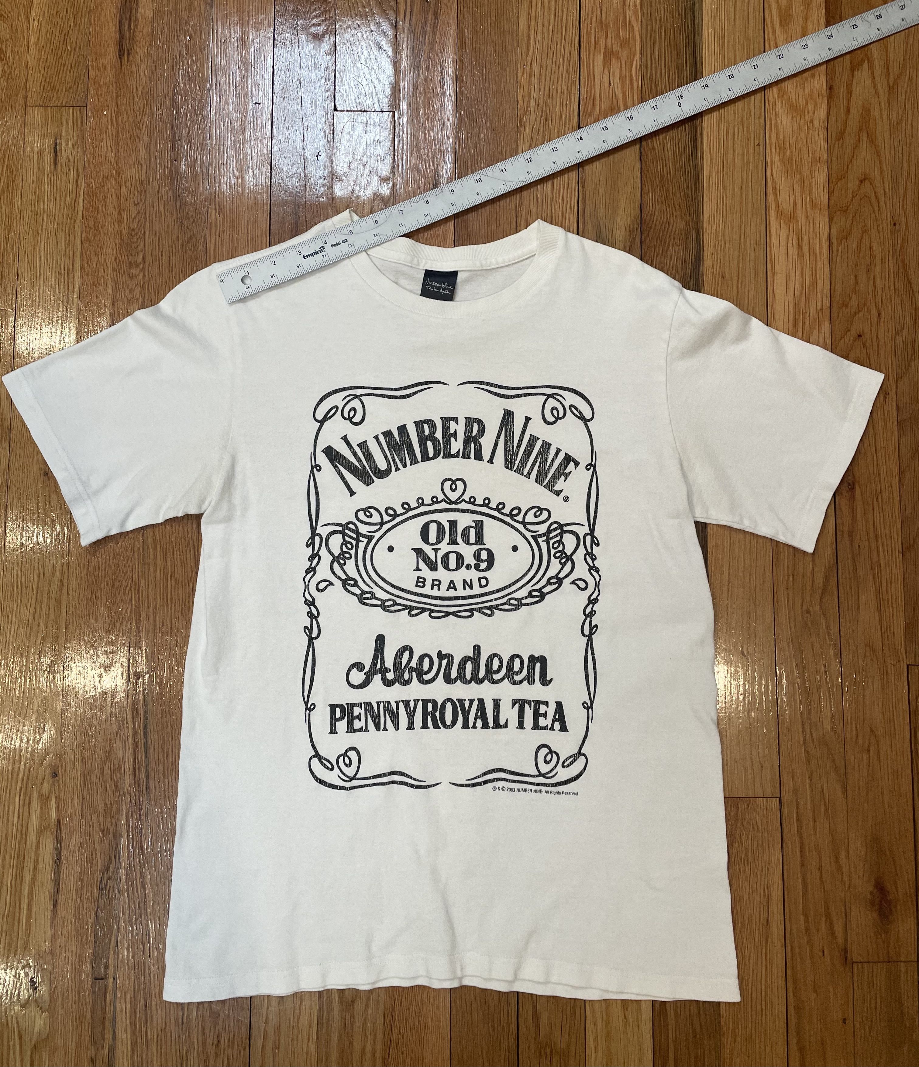 Number (N)ine Number (N)ine Jack Daniels Tee Royal Aberdeen Size US M / EU 48-50 / 2 - 7 Thumbnail